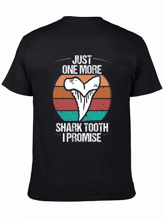 Just One More Shark Tooth Graphic Tee