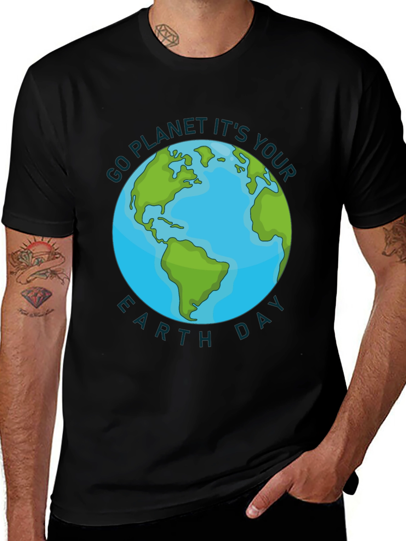 Go Planet Its Your Earth Day T-Shirt