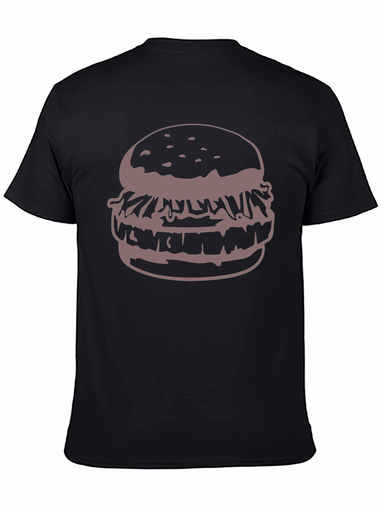 Burger Graphic T-Shirt - Casual Style