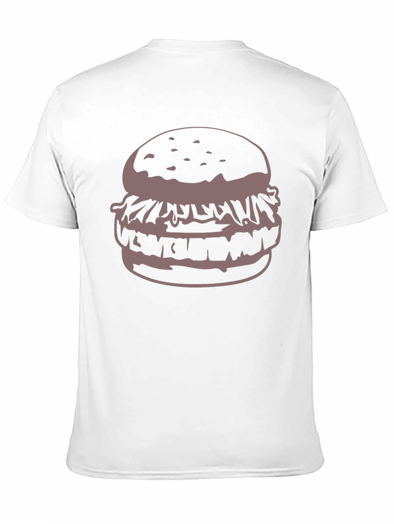 Burger Graphic T-Shirt - Casual Style