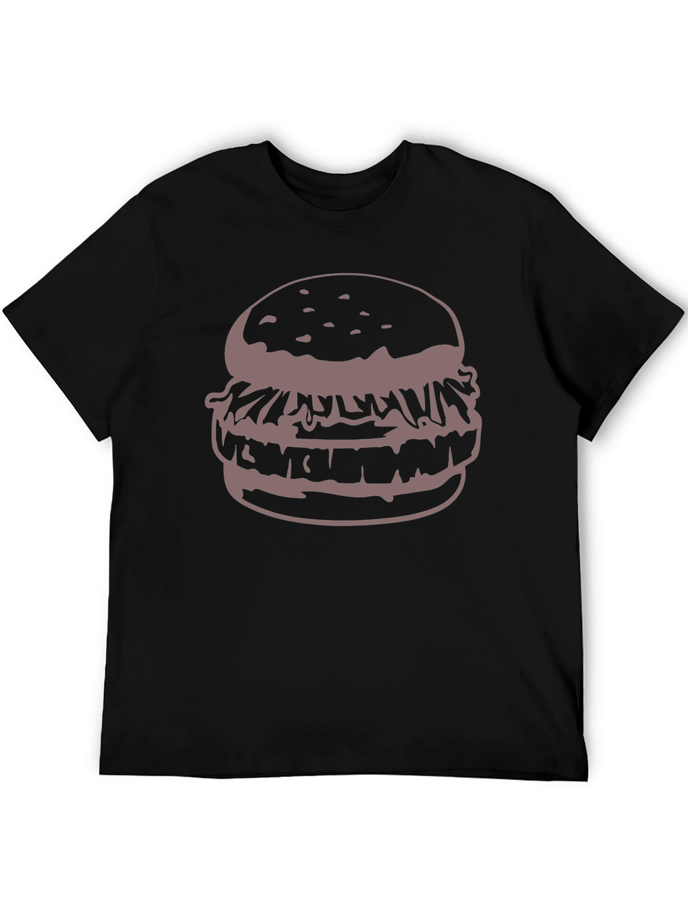 Burger Graphic T-Shirt - Casual Style