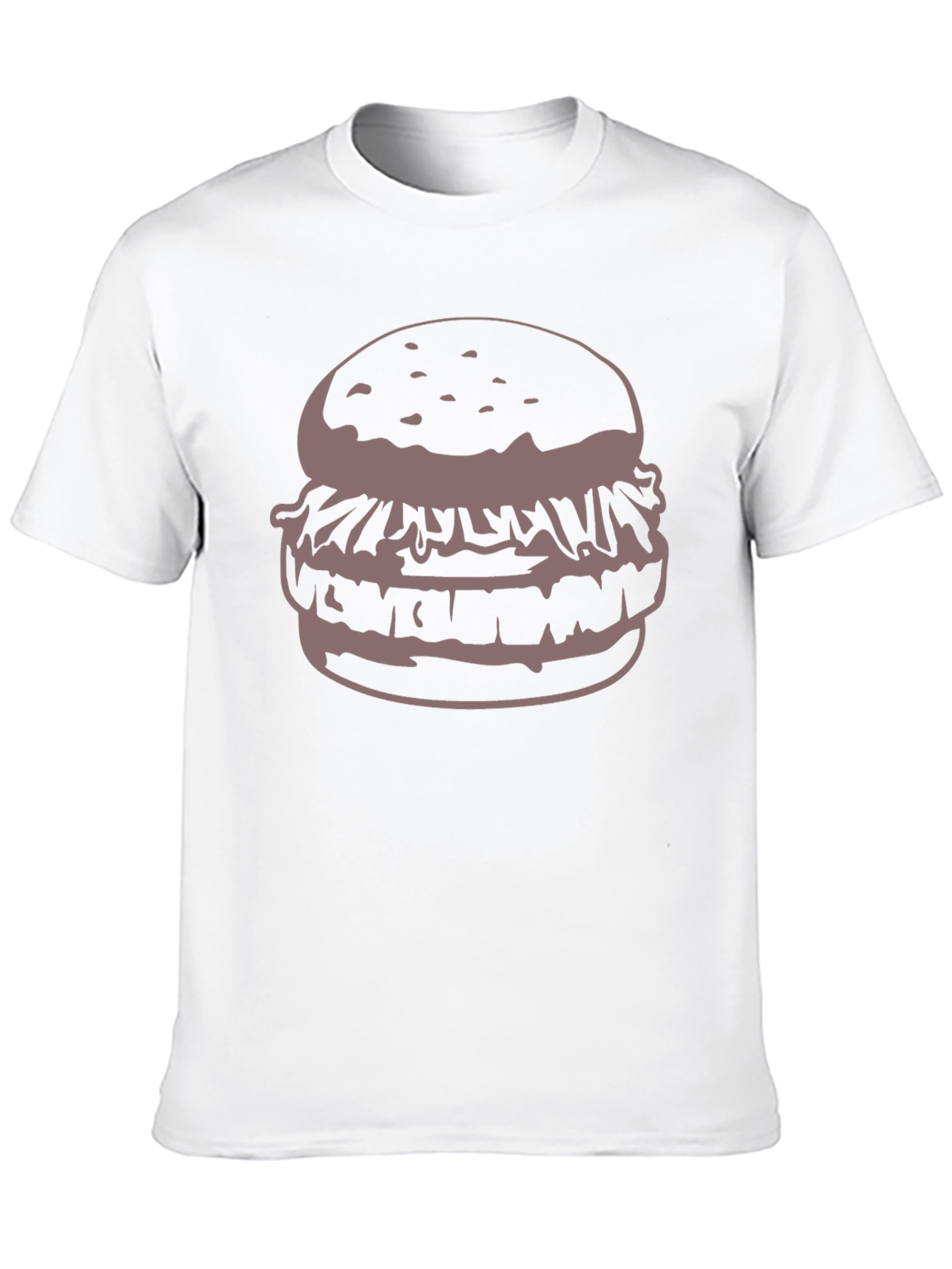 Burger Graphic T-Shirt - Casual Style