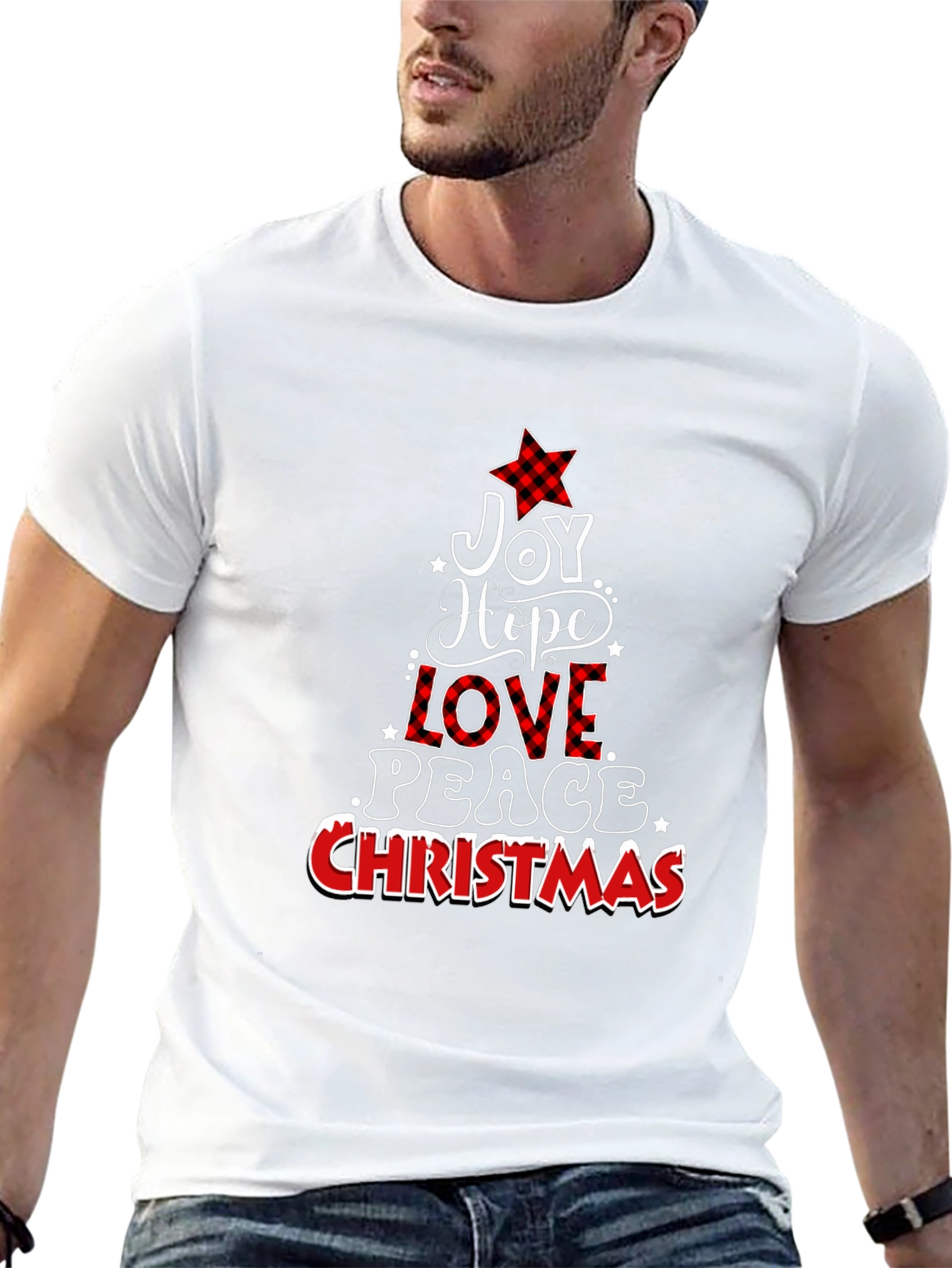 Festive Christmas Tree T-Shirt