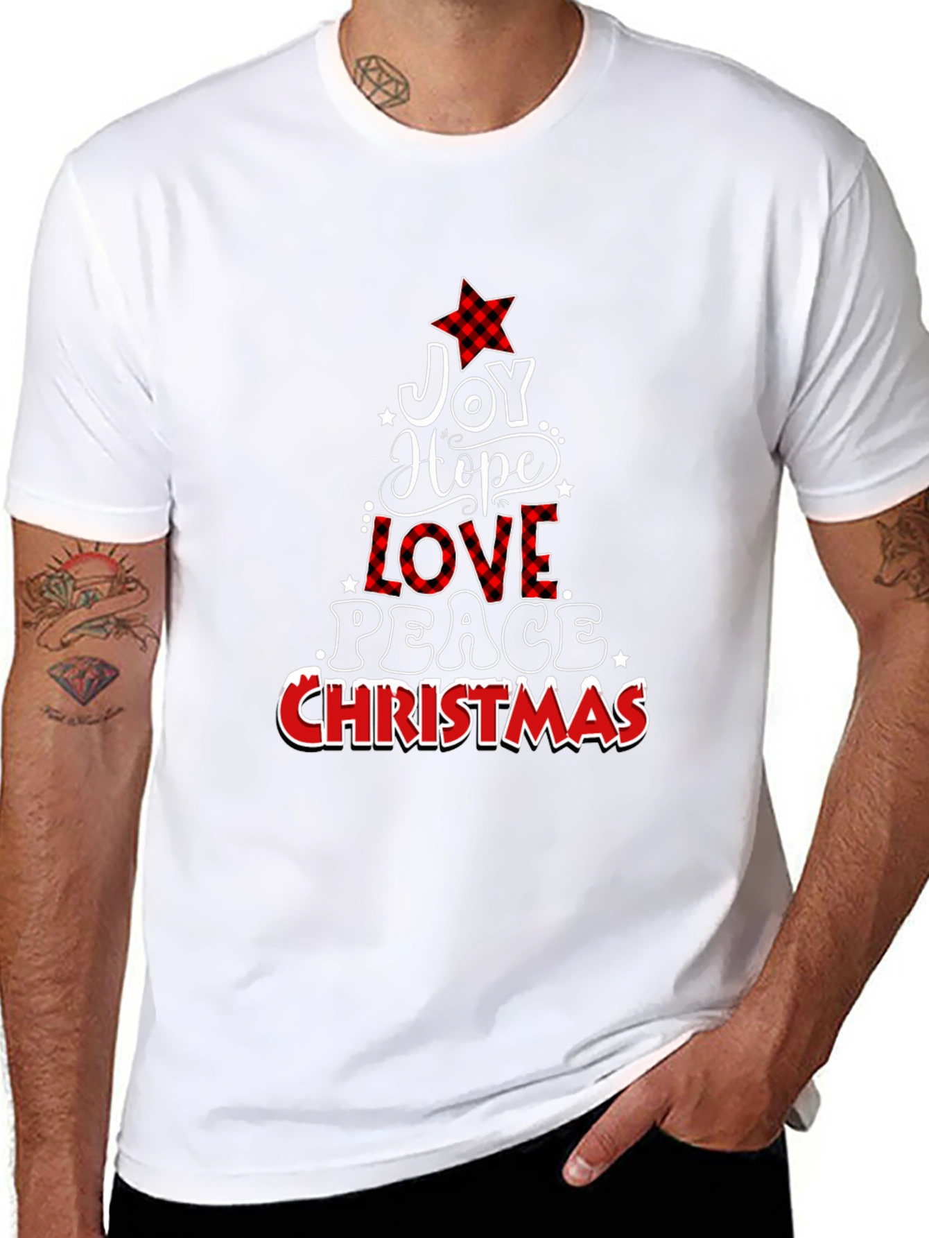 Festive Christmas Tree T-Shirt