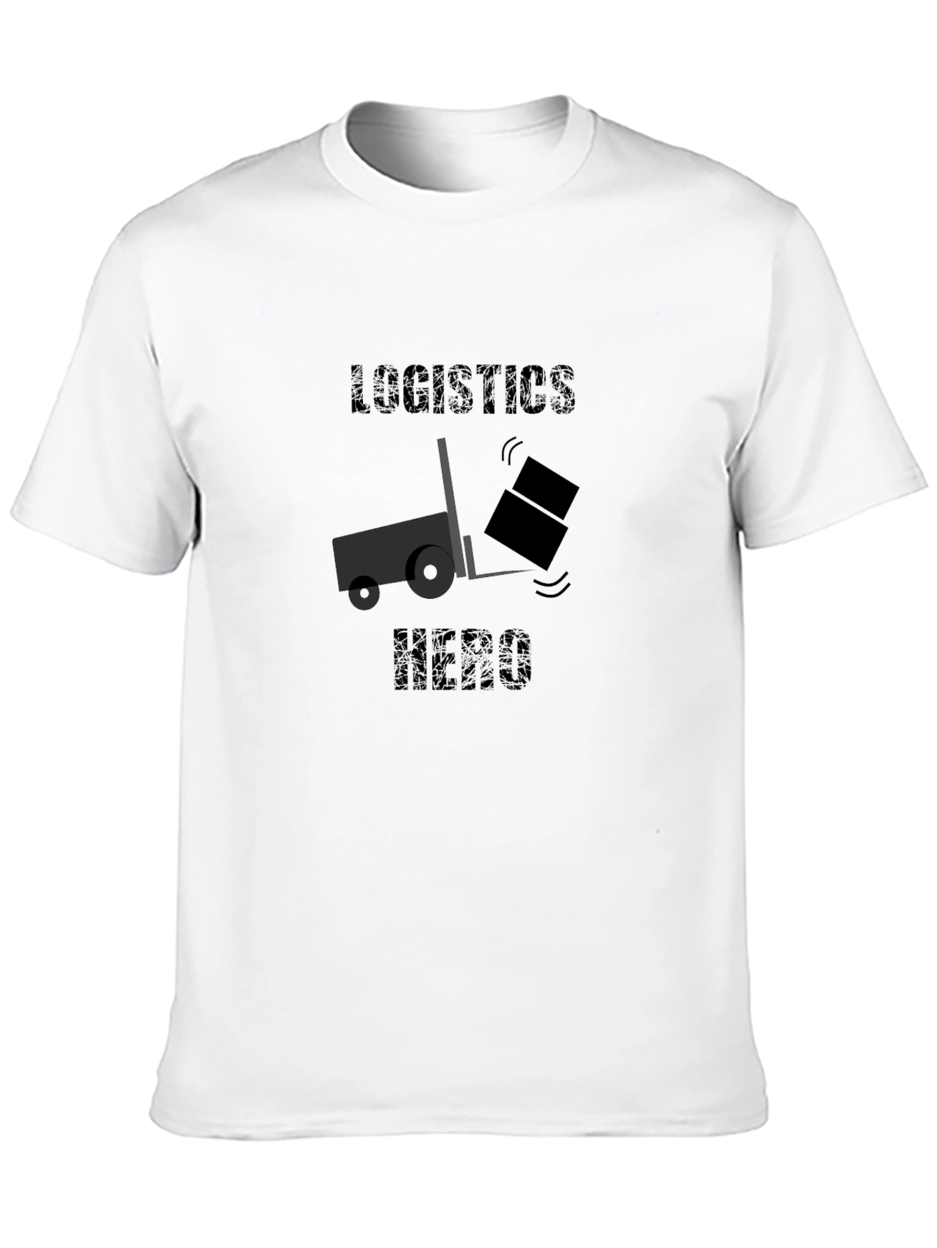 Logistics Hero Black T-Shirt