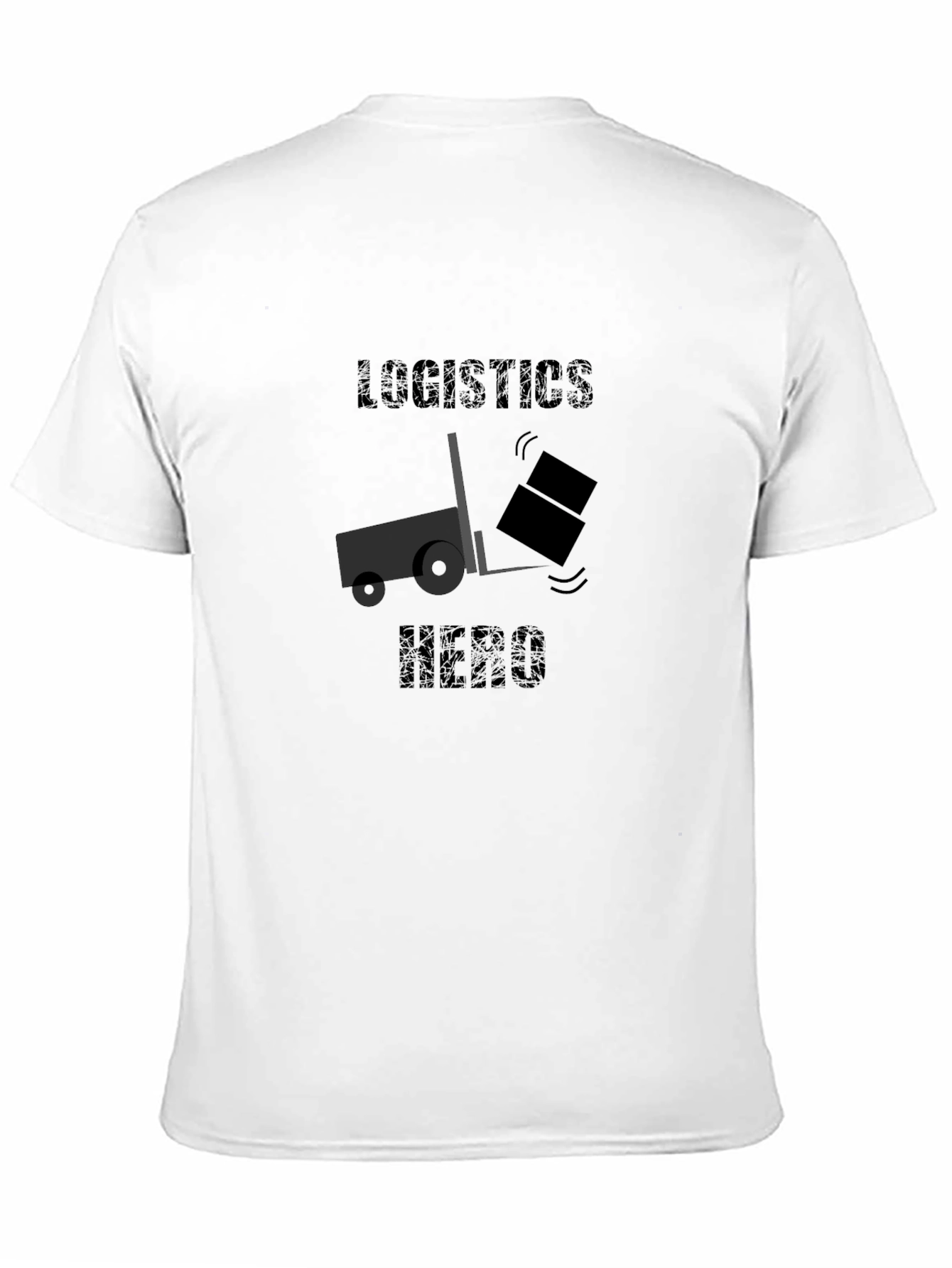 Logistics Hero Black T-Shirt