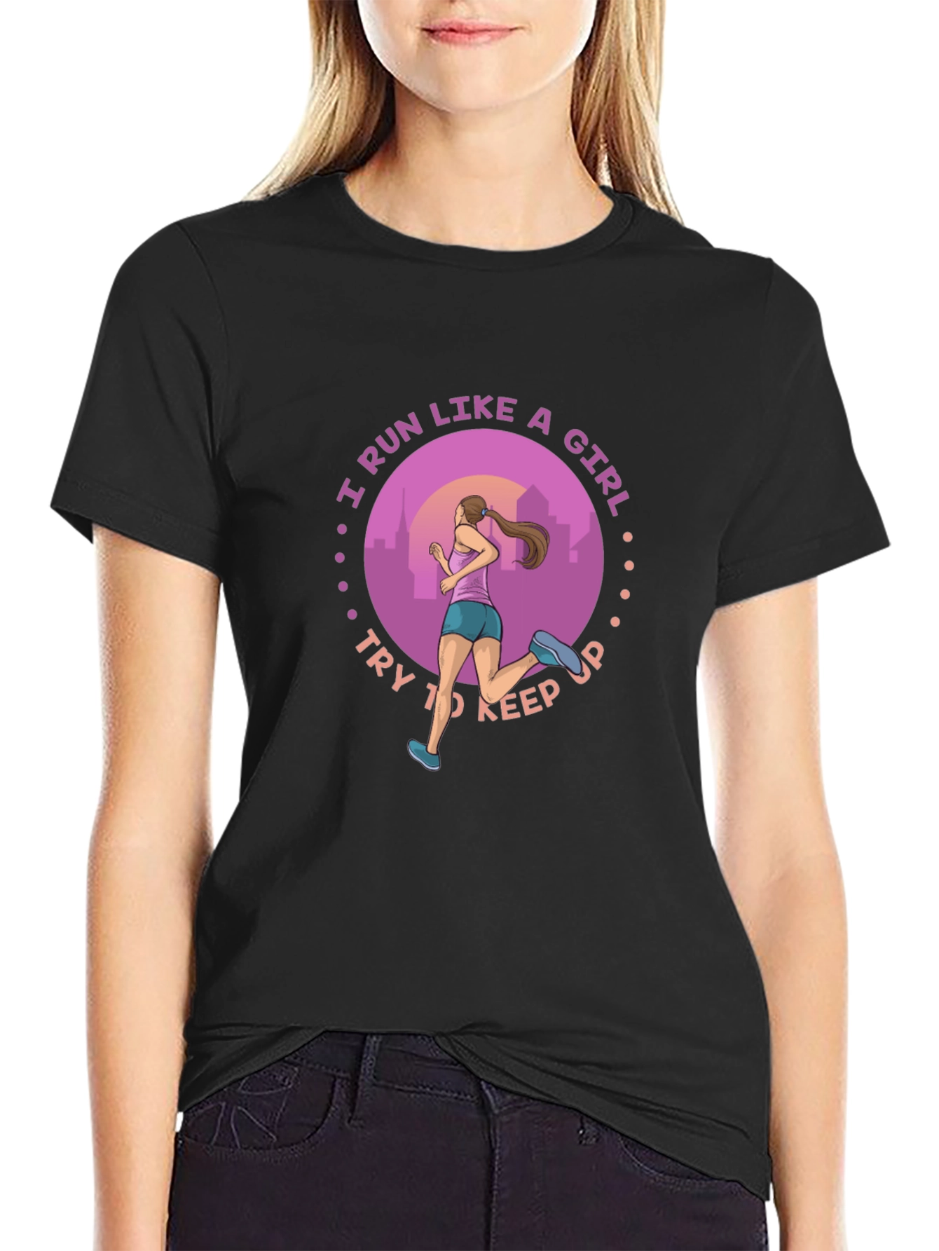 I Run Like a Girl T-Shirt