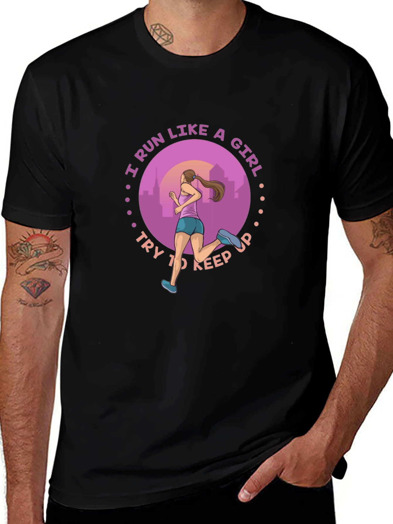 I Run Like a Girl T-Shirt