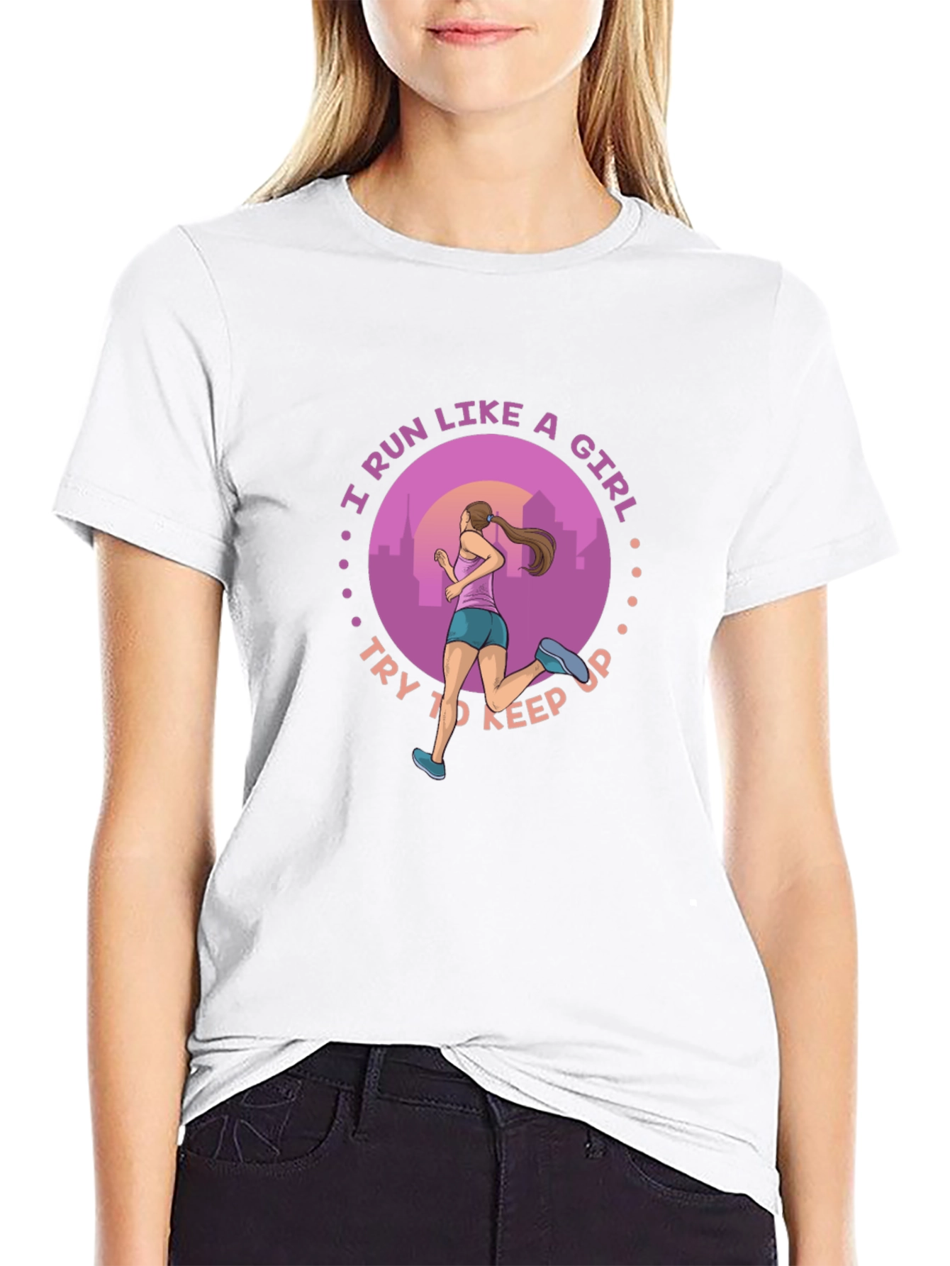I Run Like a Girl T-Shirt