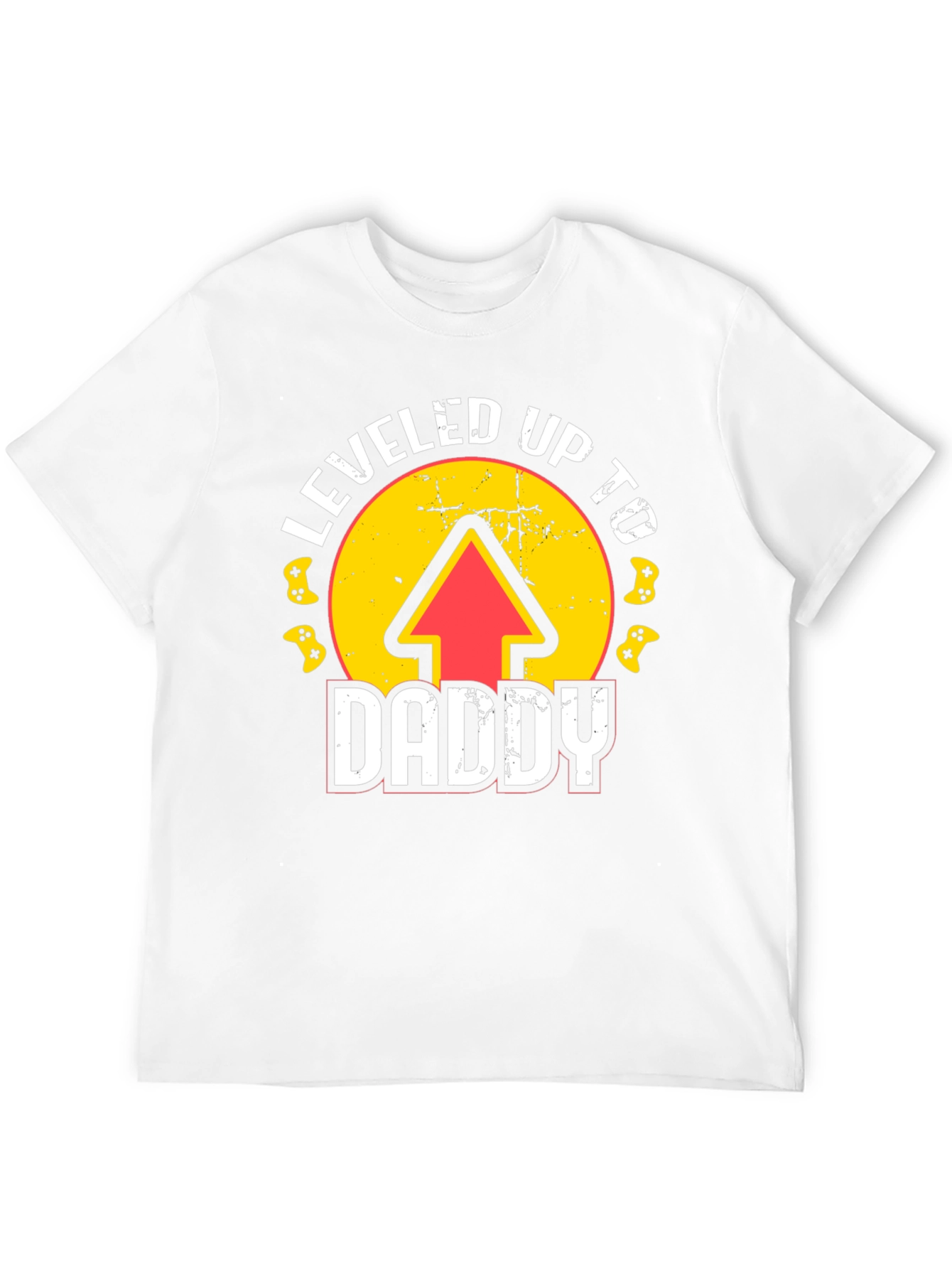 Leveled Up to Daddy Graphic Tee