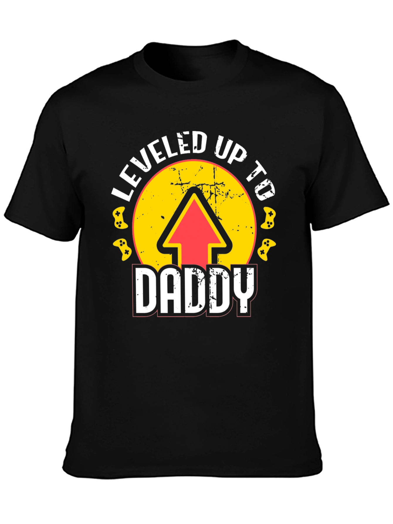 Leveled Up to Daddy Graphic Tee