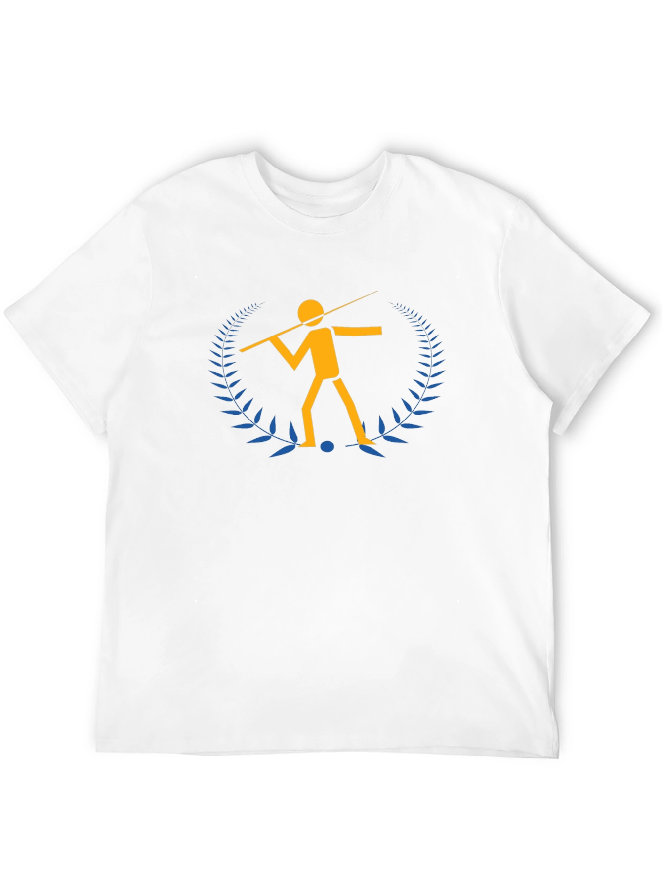 Javelin Thrower Graphic Tee - Black