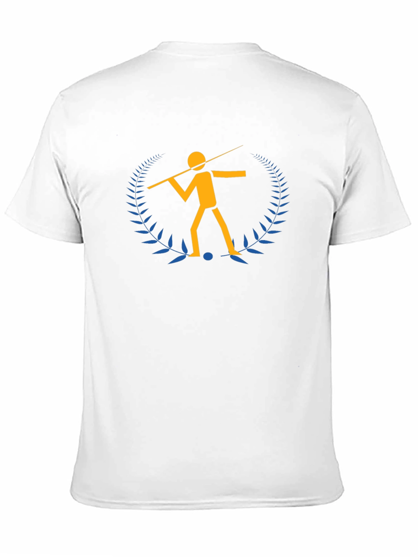 Javelin Thrower Graphic Tee - Black