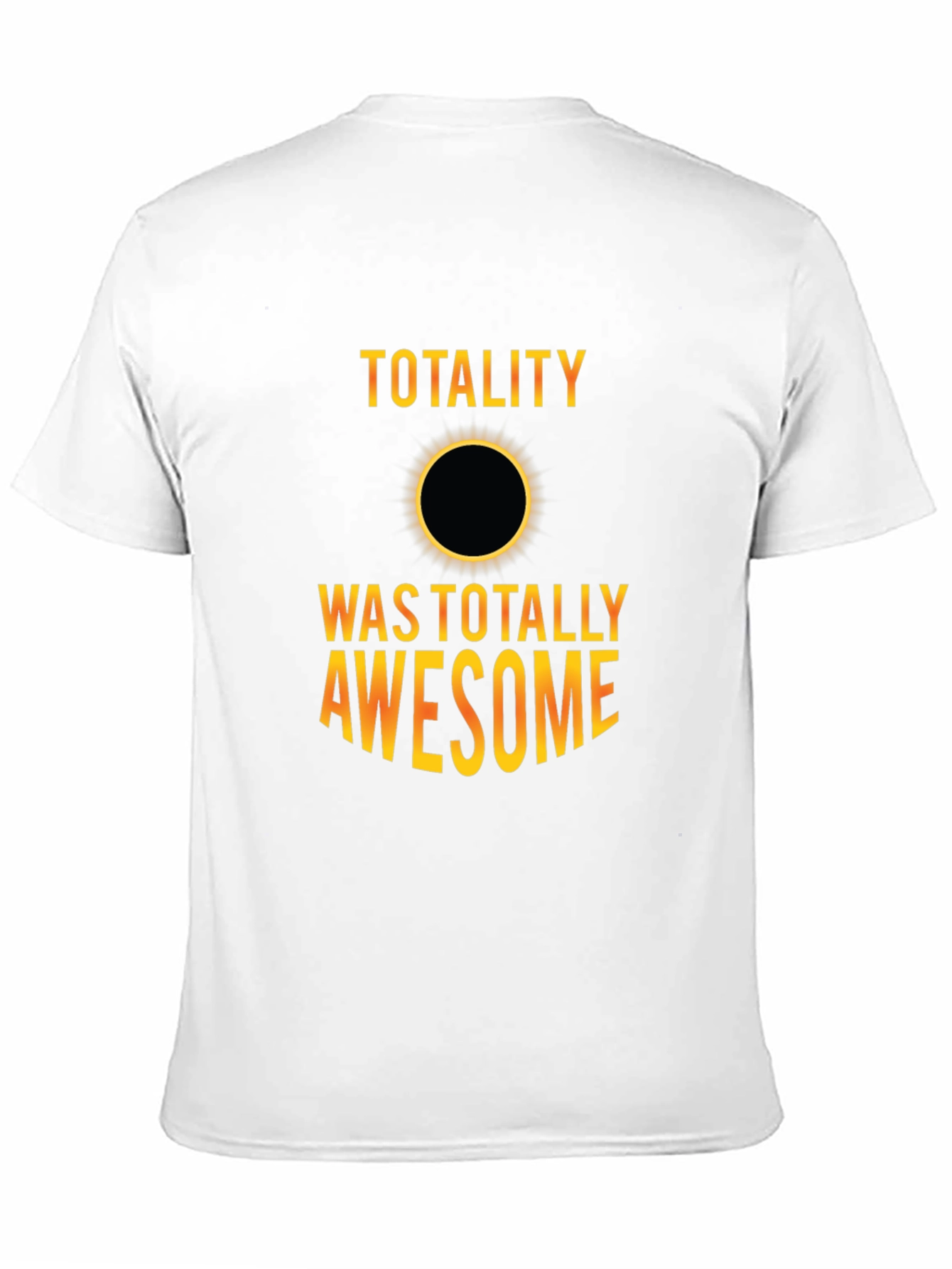 Total Solar Eclipse Awesome Black Graphic Tee