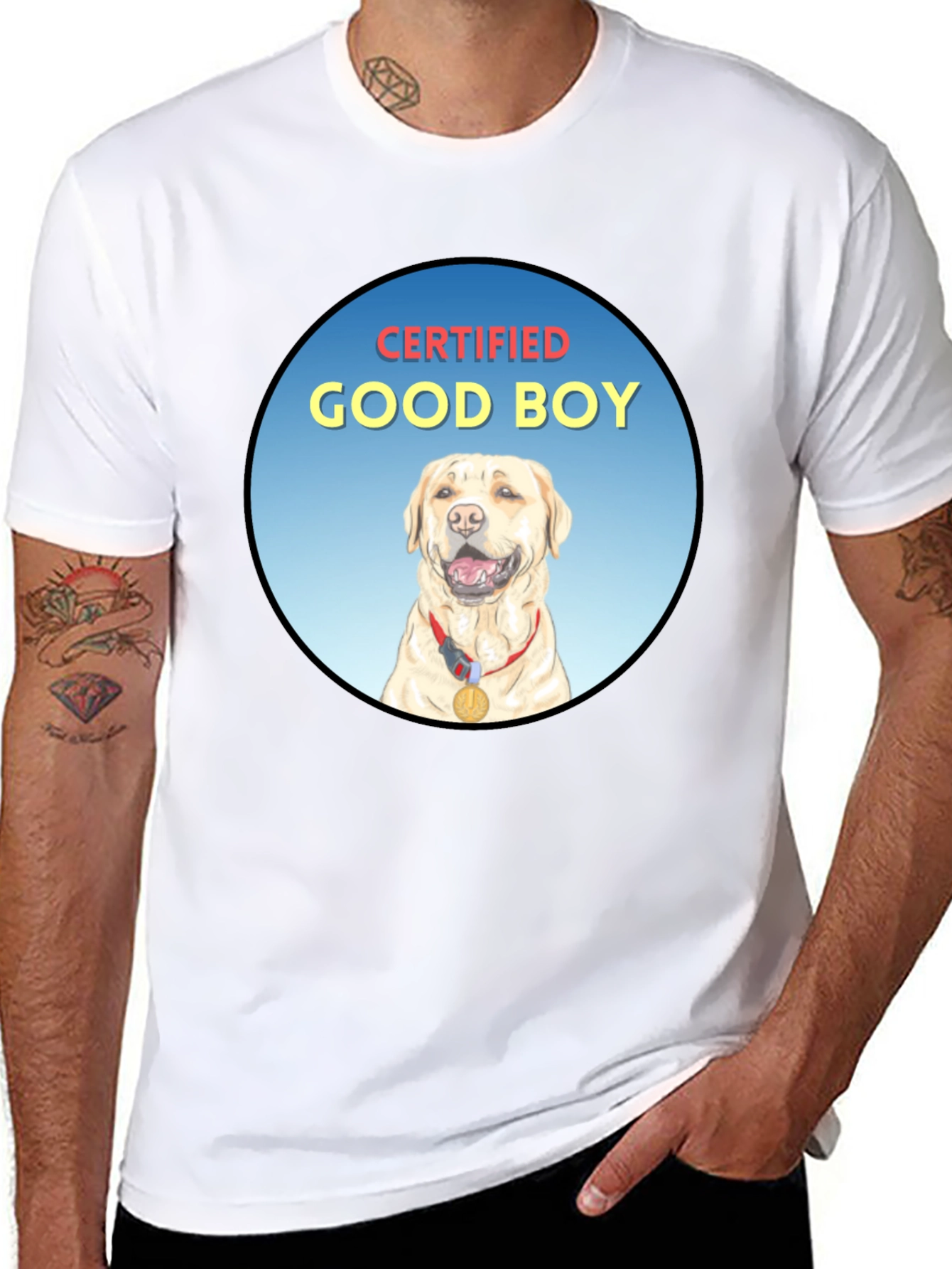 Certified Good Boy T-Shirt - Dog Lover Gift
