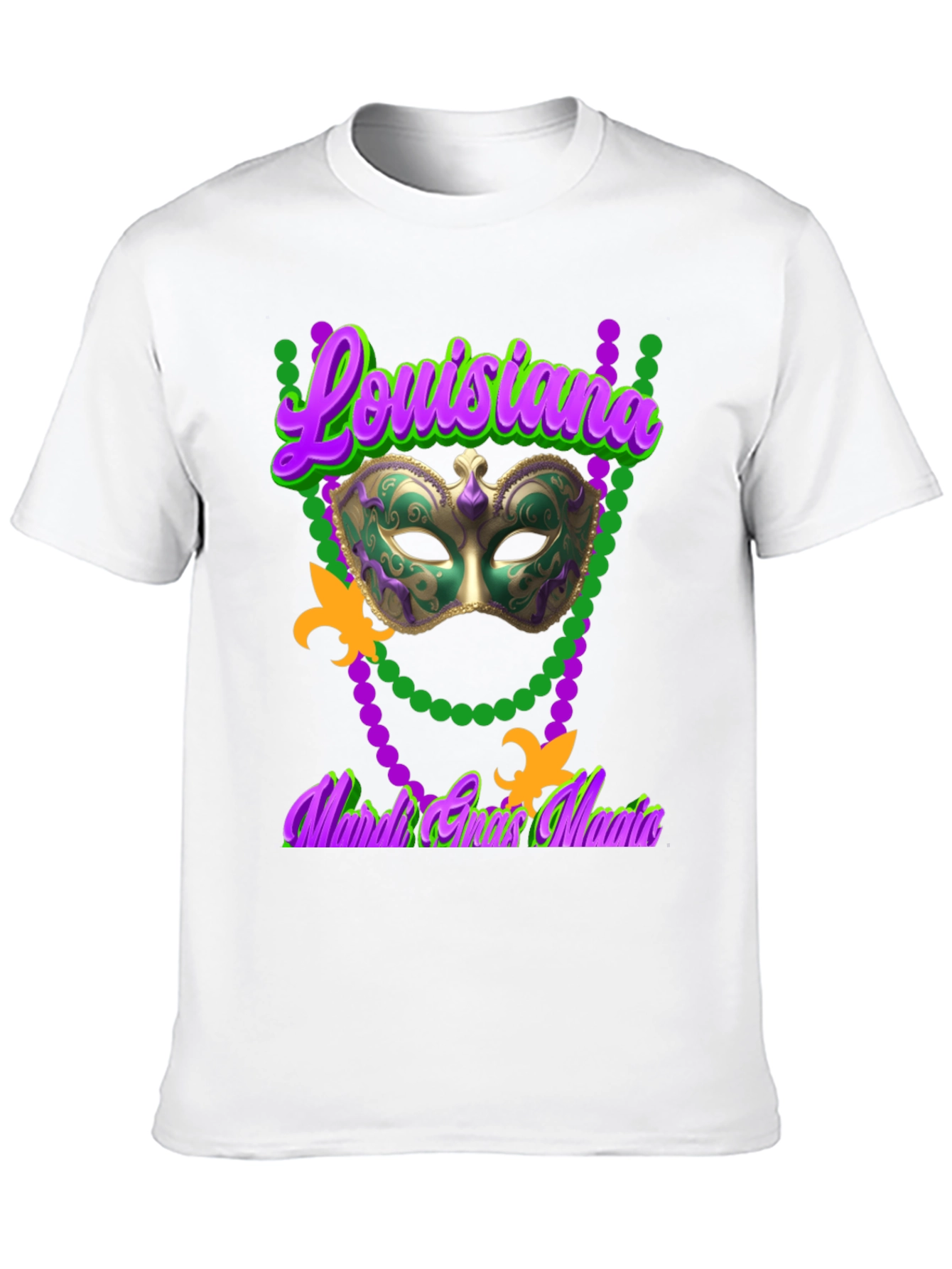 Mardi Gras Louisiana Graphic Tee