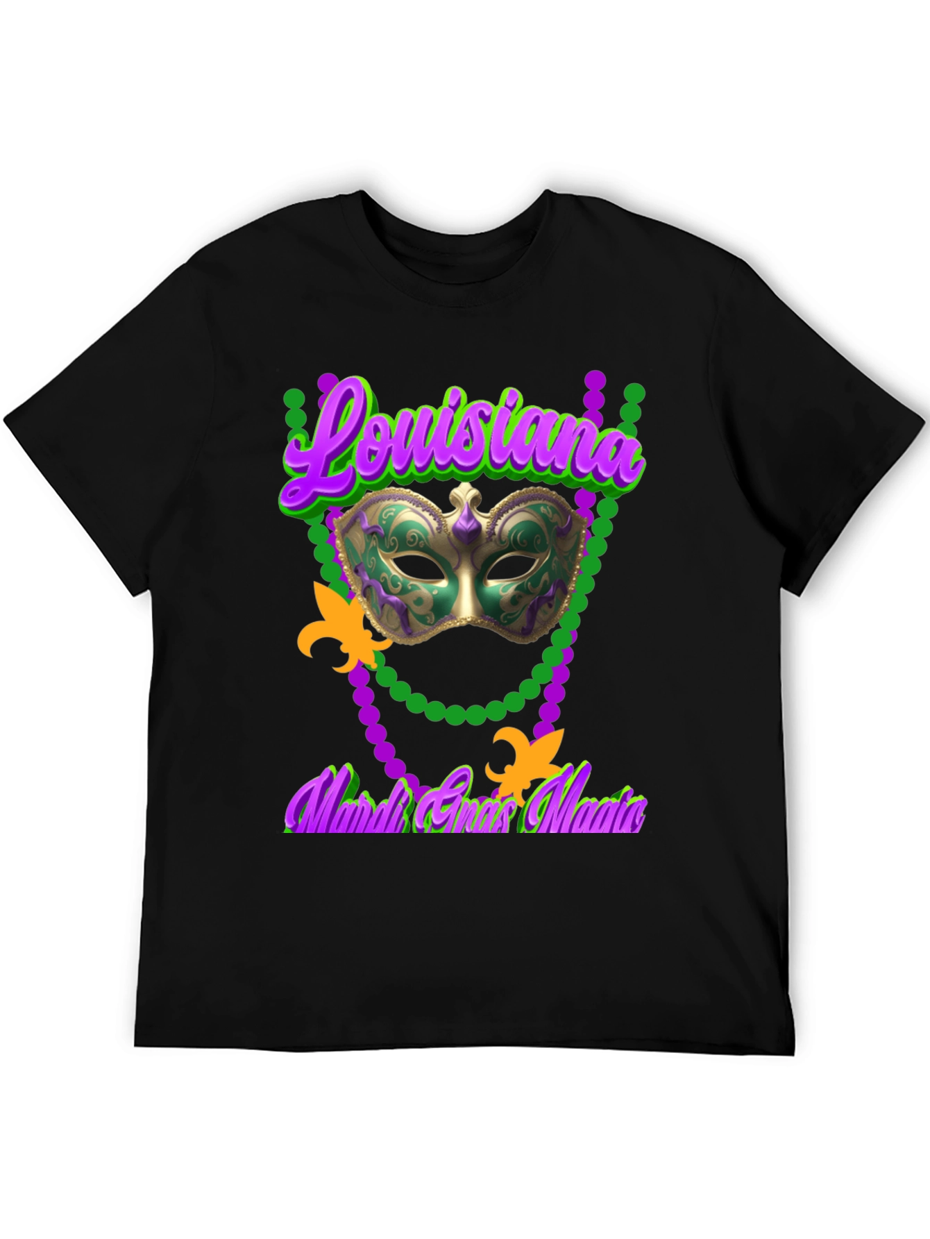 Mardi Gras Louisiana Graphic Tee
