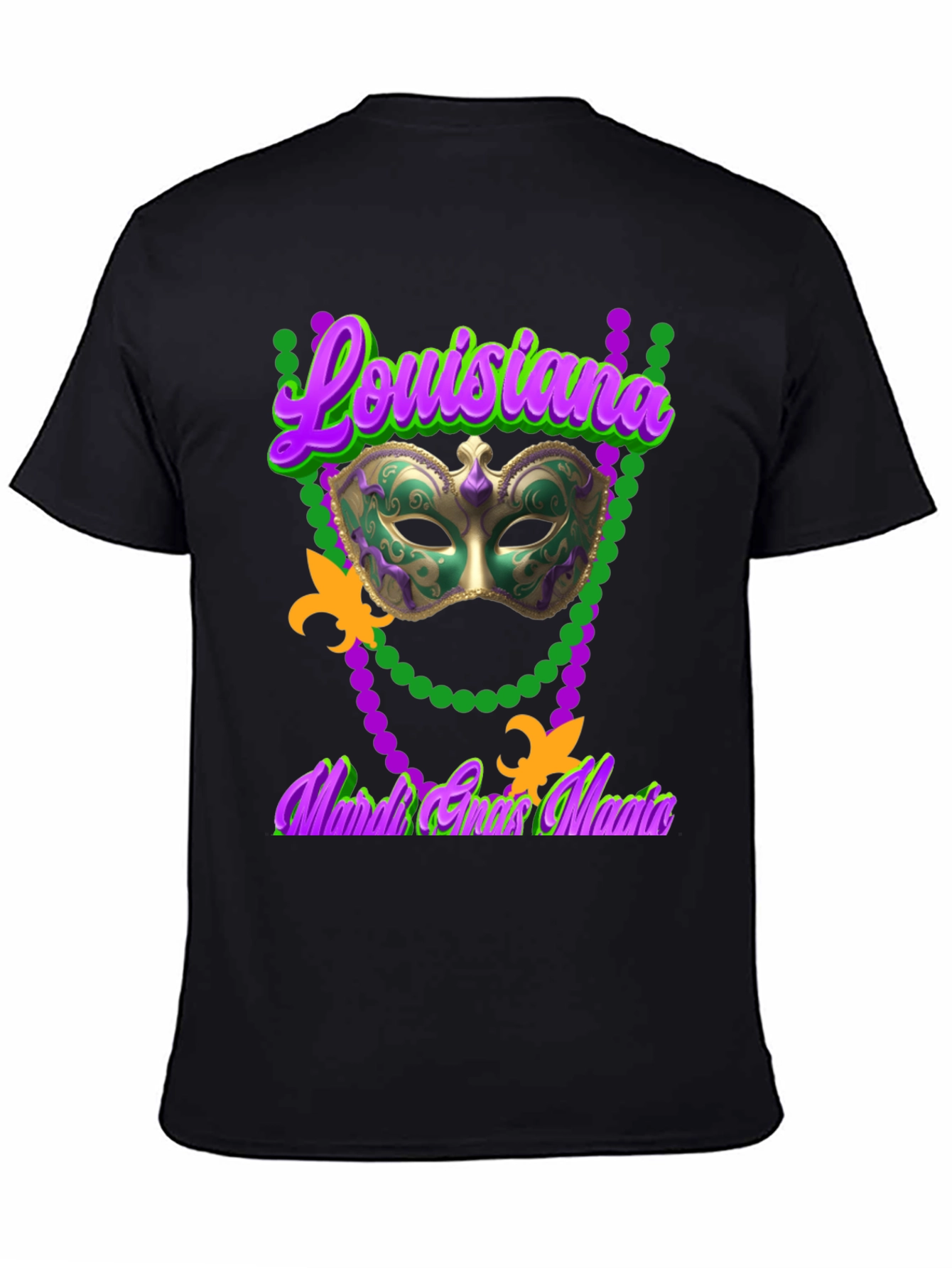 Mardi Gras Louisiana Graphic Tee