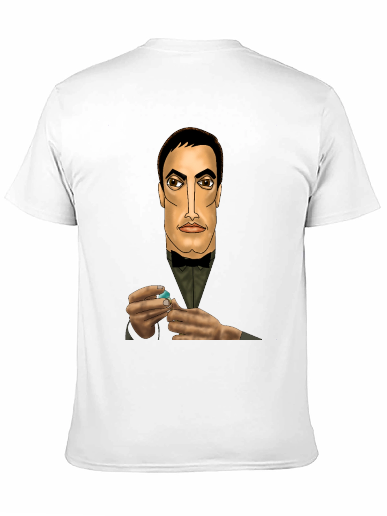 Stylish Gentleman Graphic T-Shirt