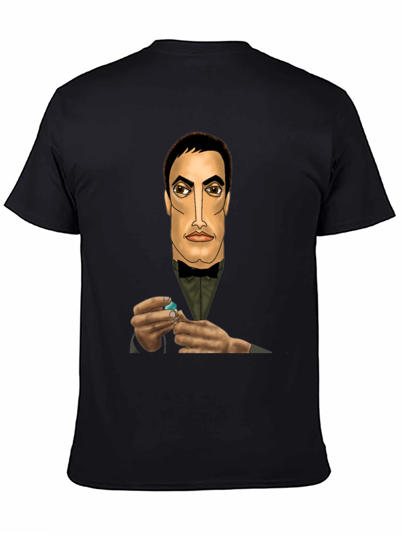 Stylish Gentleman Graphic T-Shirt