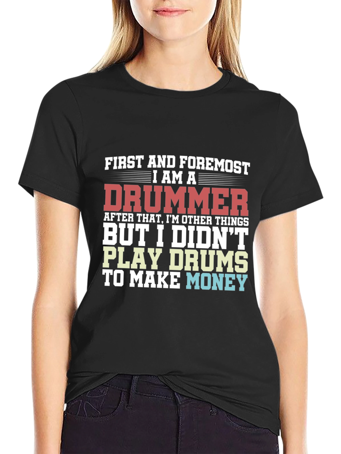 Drummer T-Shirt - Music Lover Tee