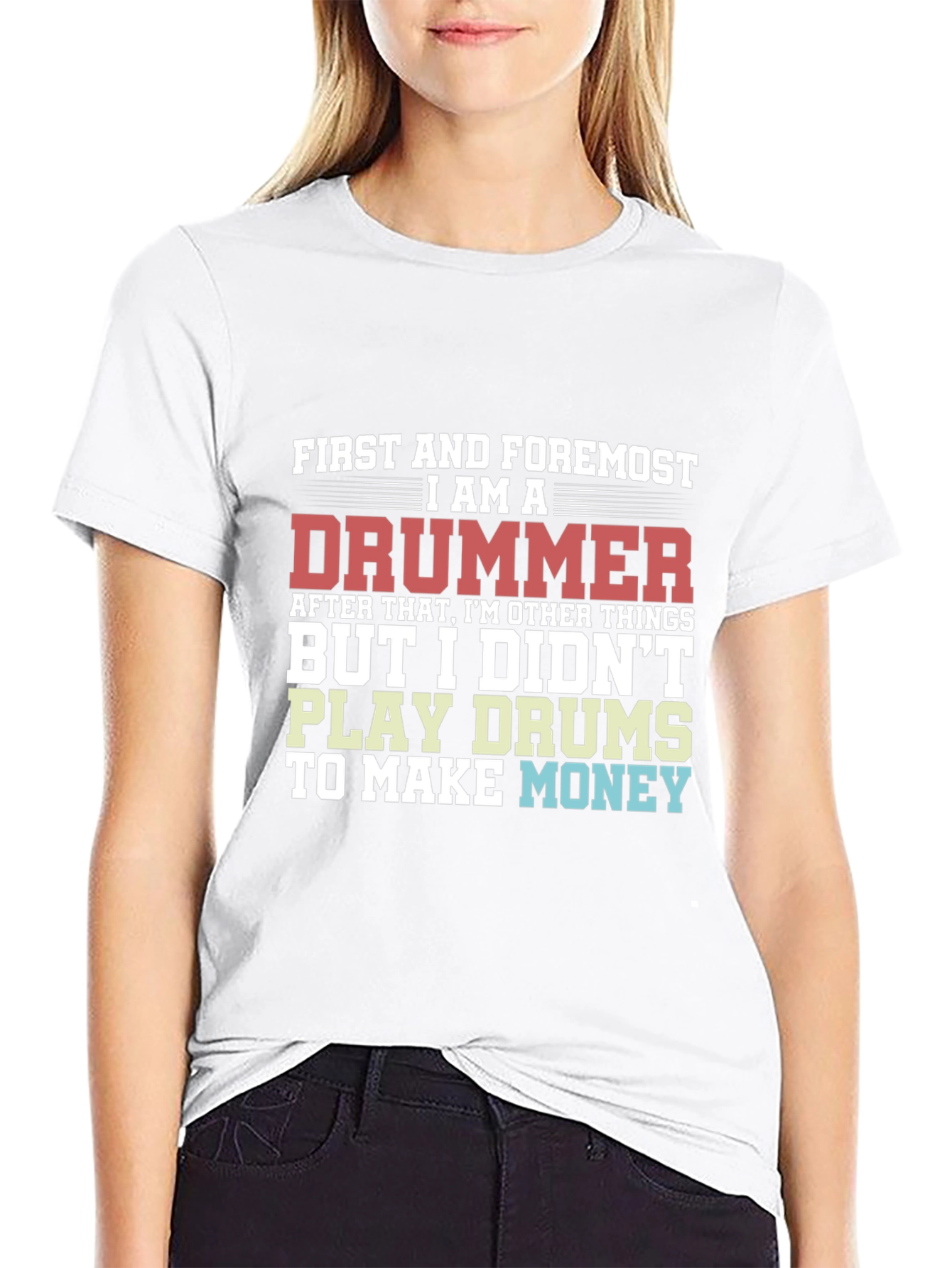 Drummer T-Shirt - Music Lover Tee