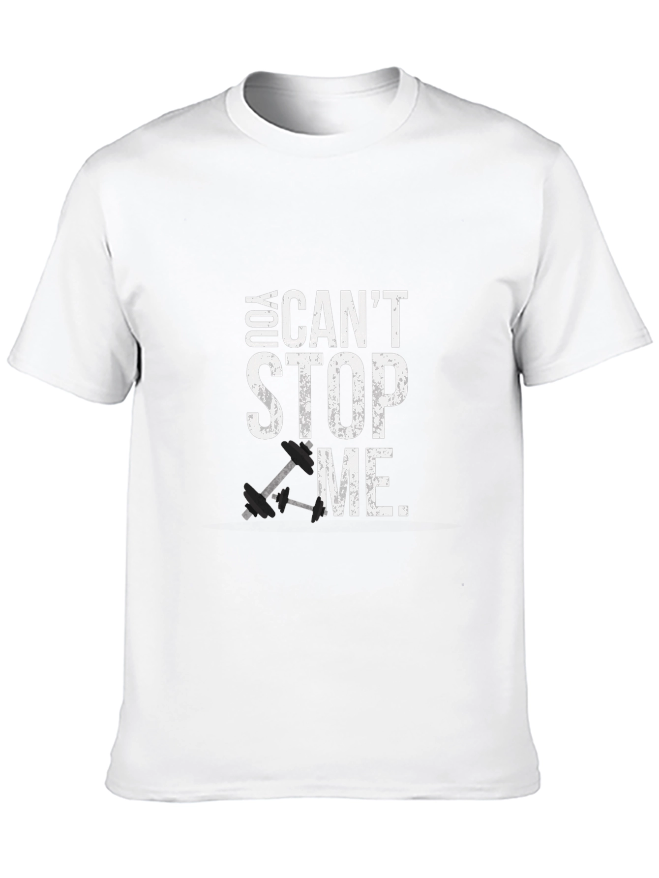 Motivational Black T-Shirt - You Cant Stop Me