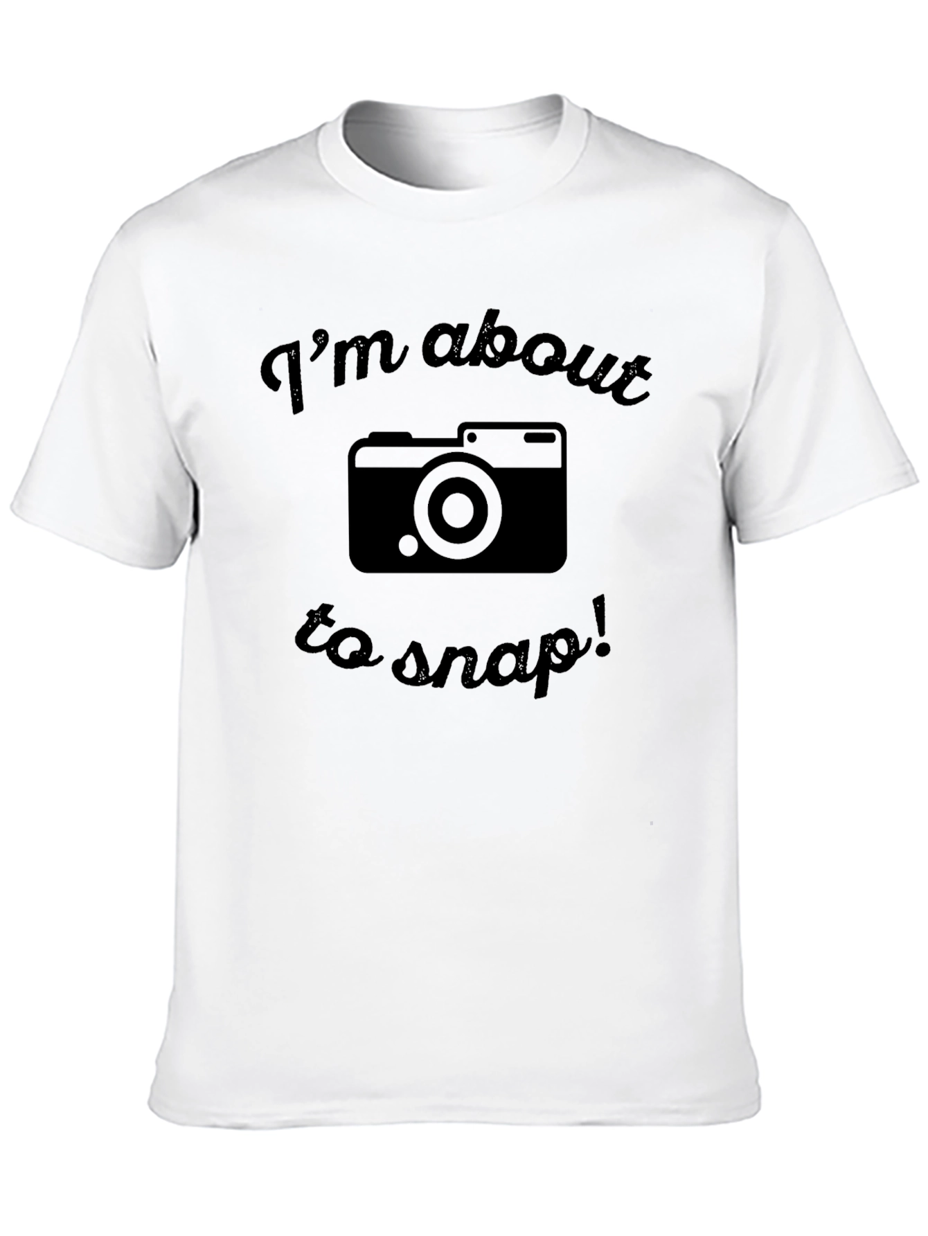 About to Snap Camera Graphic T-Shirt