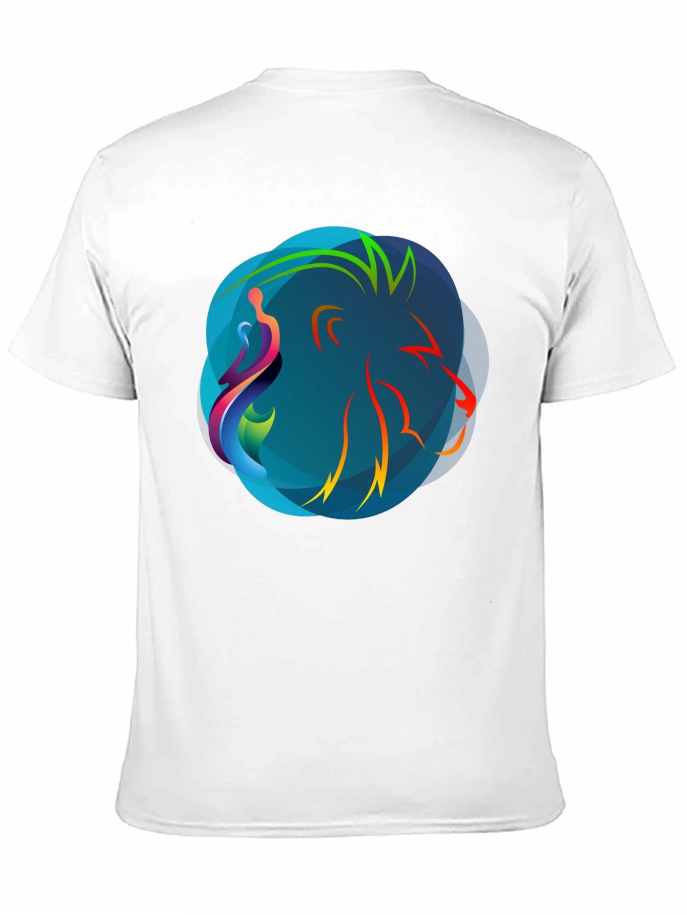 Abstract Graphic Tee - Modern Art Shirt