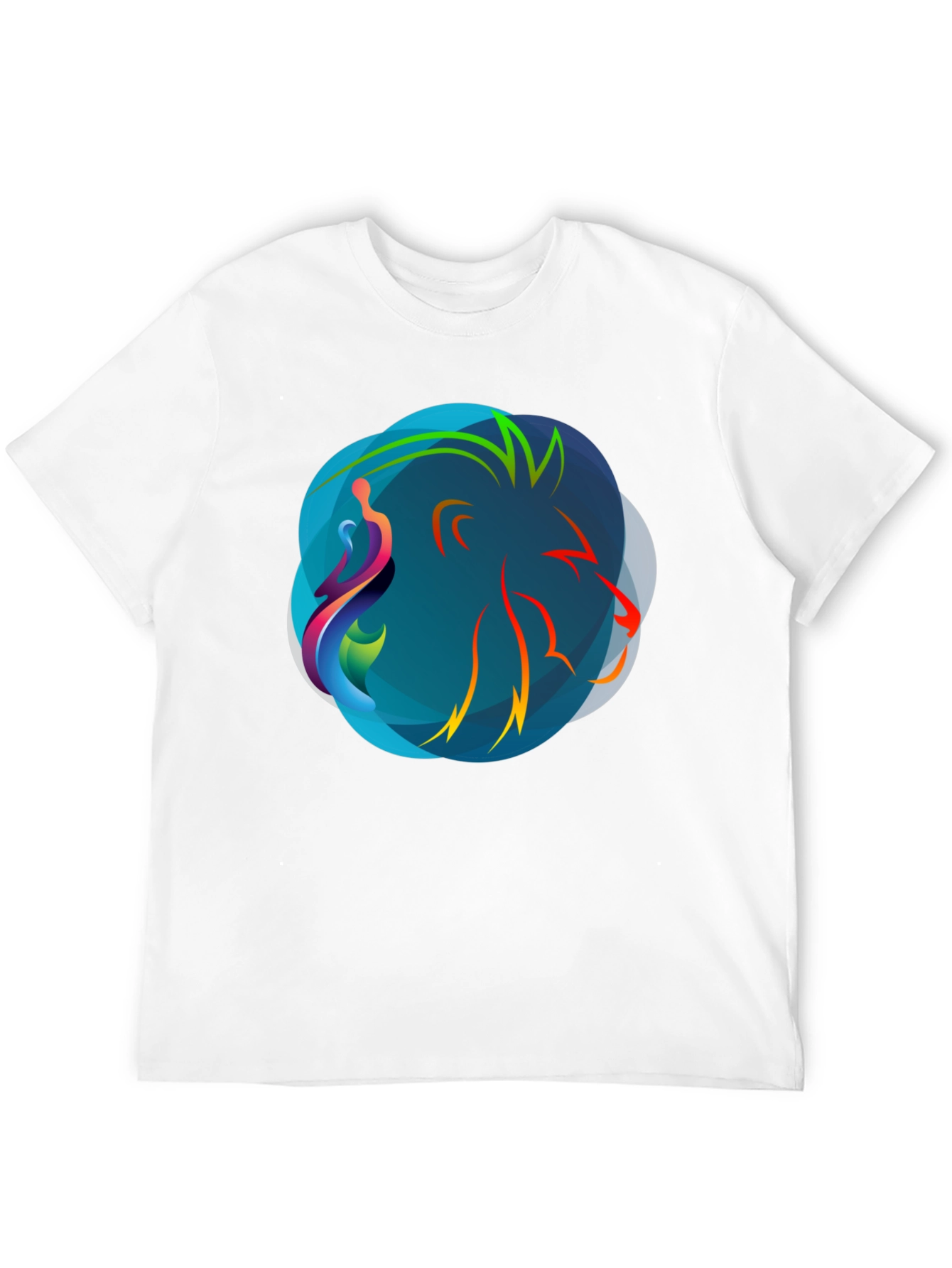 Abstract Graphic Tee - Modern Art Shirt