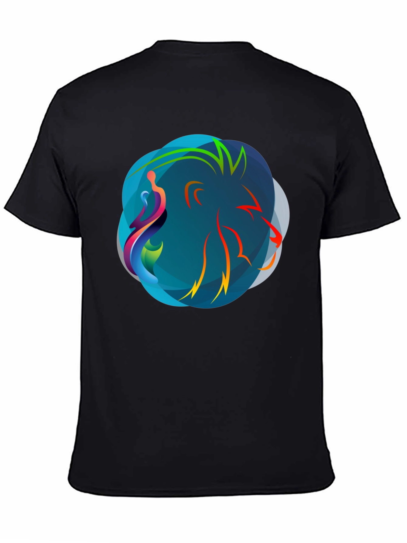 Abstract Graphic Tee - Modern Art Shirt
