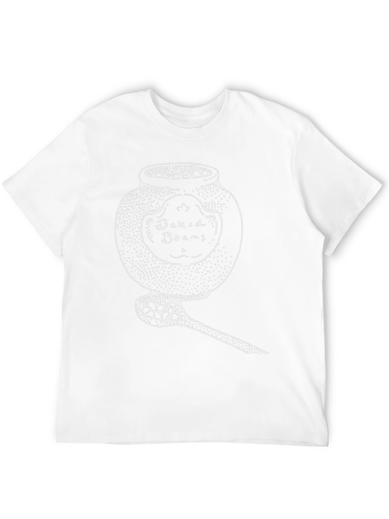 Baked Beans Jar Graphic T-Shirt - Unisex Cotton Tee