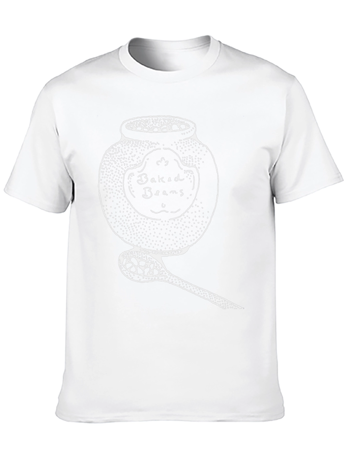 Baked Beans Jar Graphic T-Shirt - Unisex Cotton Tee