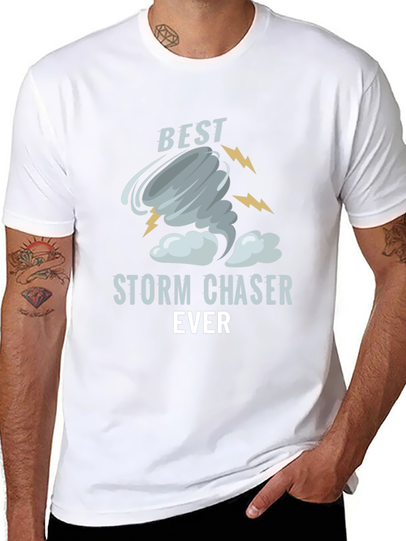 Best Storm Chaser Ever Graphic T-Shirt
