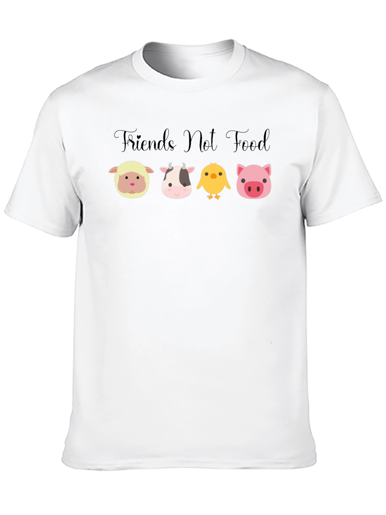 Vegan Friends Not Food T-Shirt