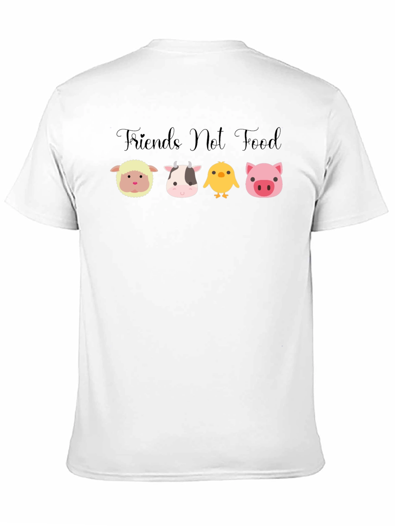 Vegan Friends Not Food T-Shirt