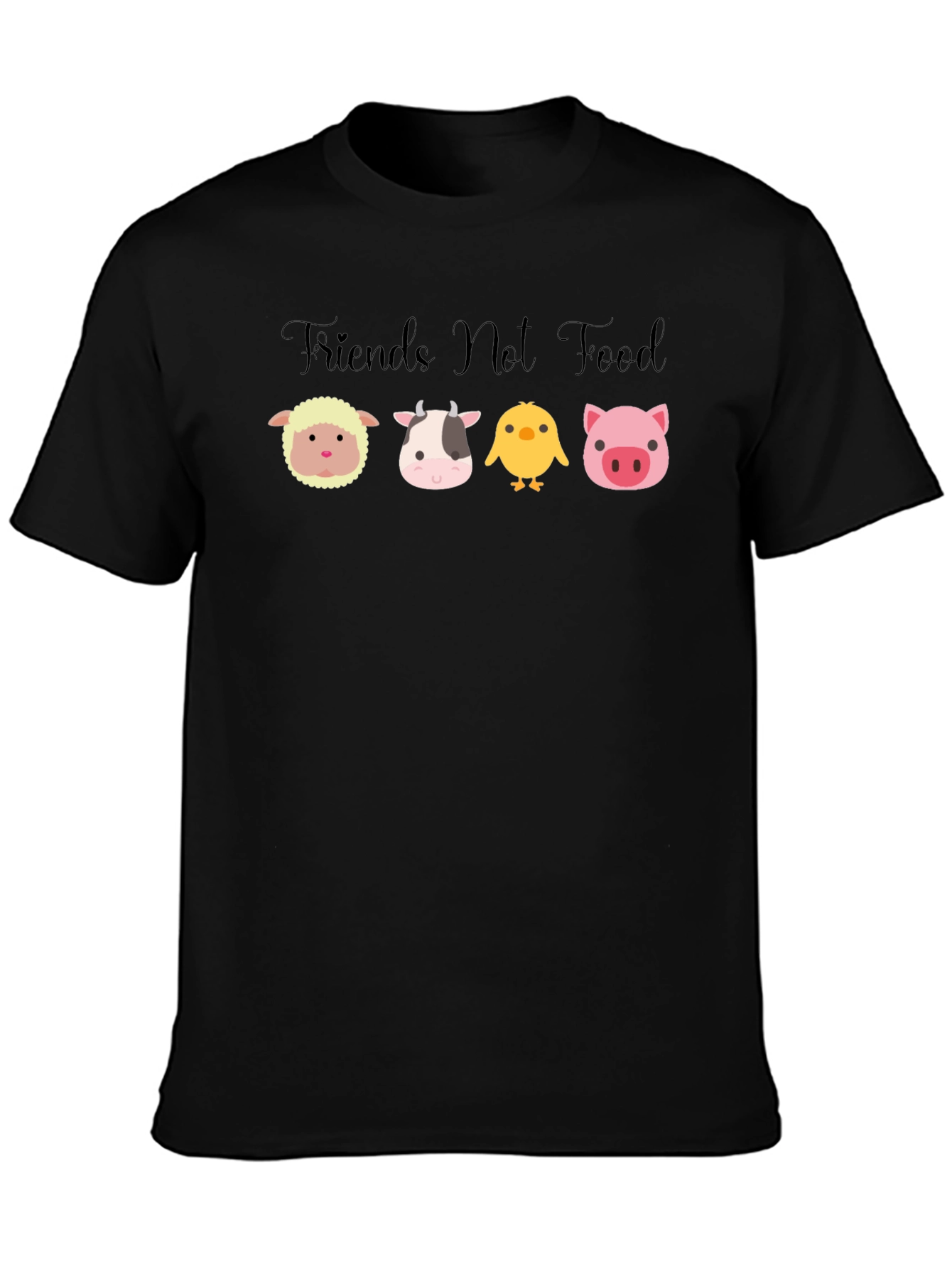 Vegan Friends Not Food T-Shirt