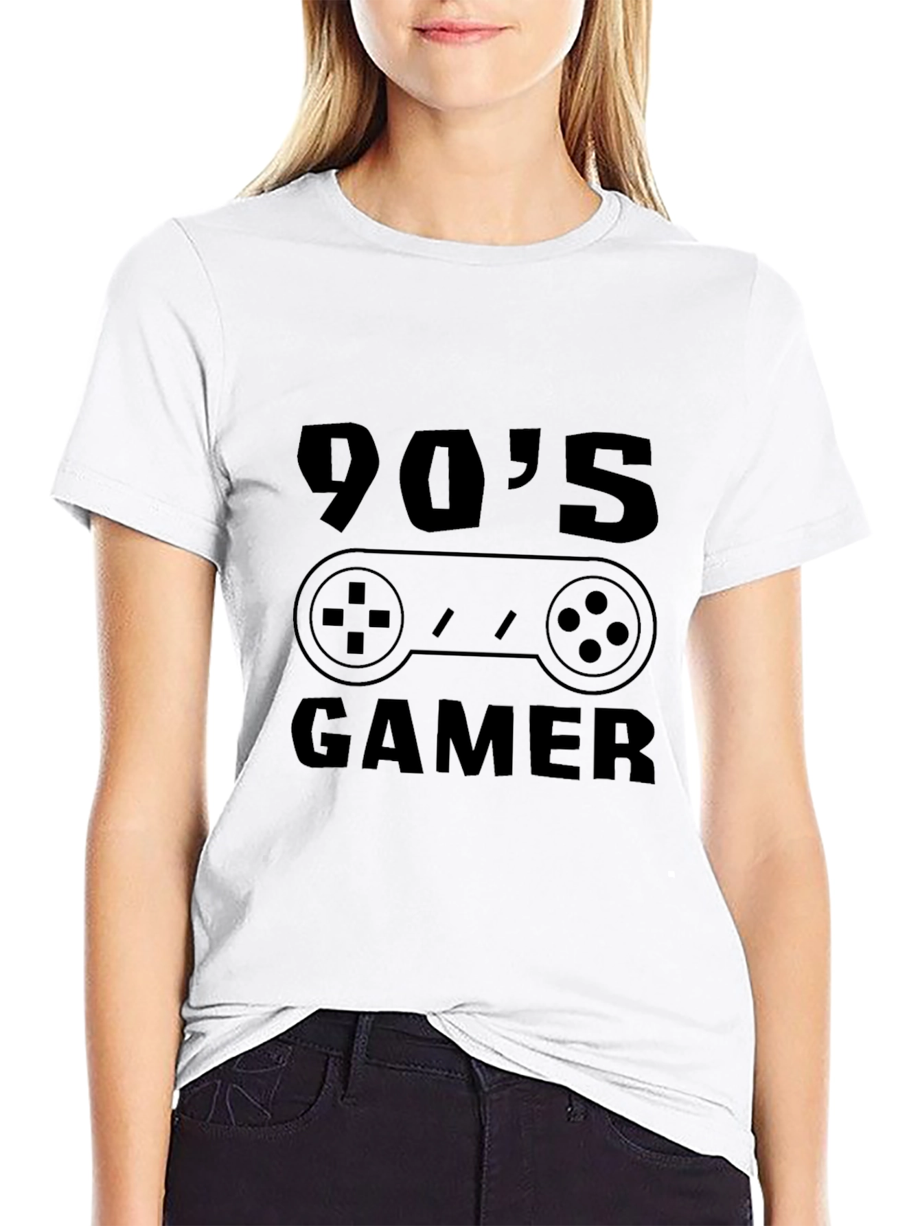 90s Gamer T-Shirt - Retro Gaming Style!