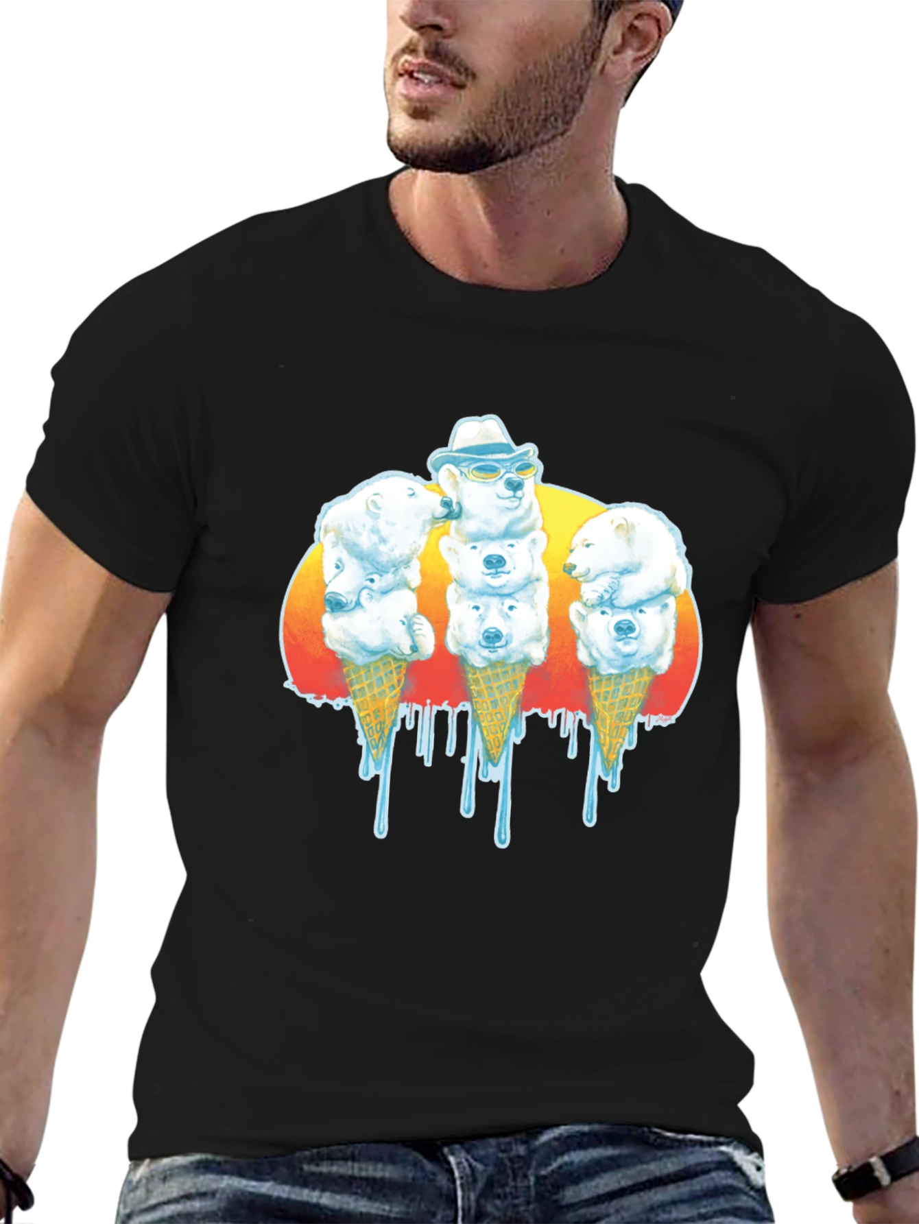 Polar Bear Ice Cream T-Shirt