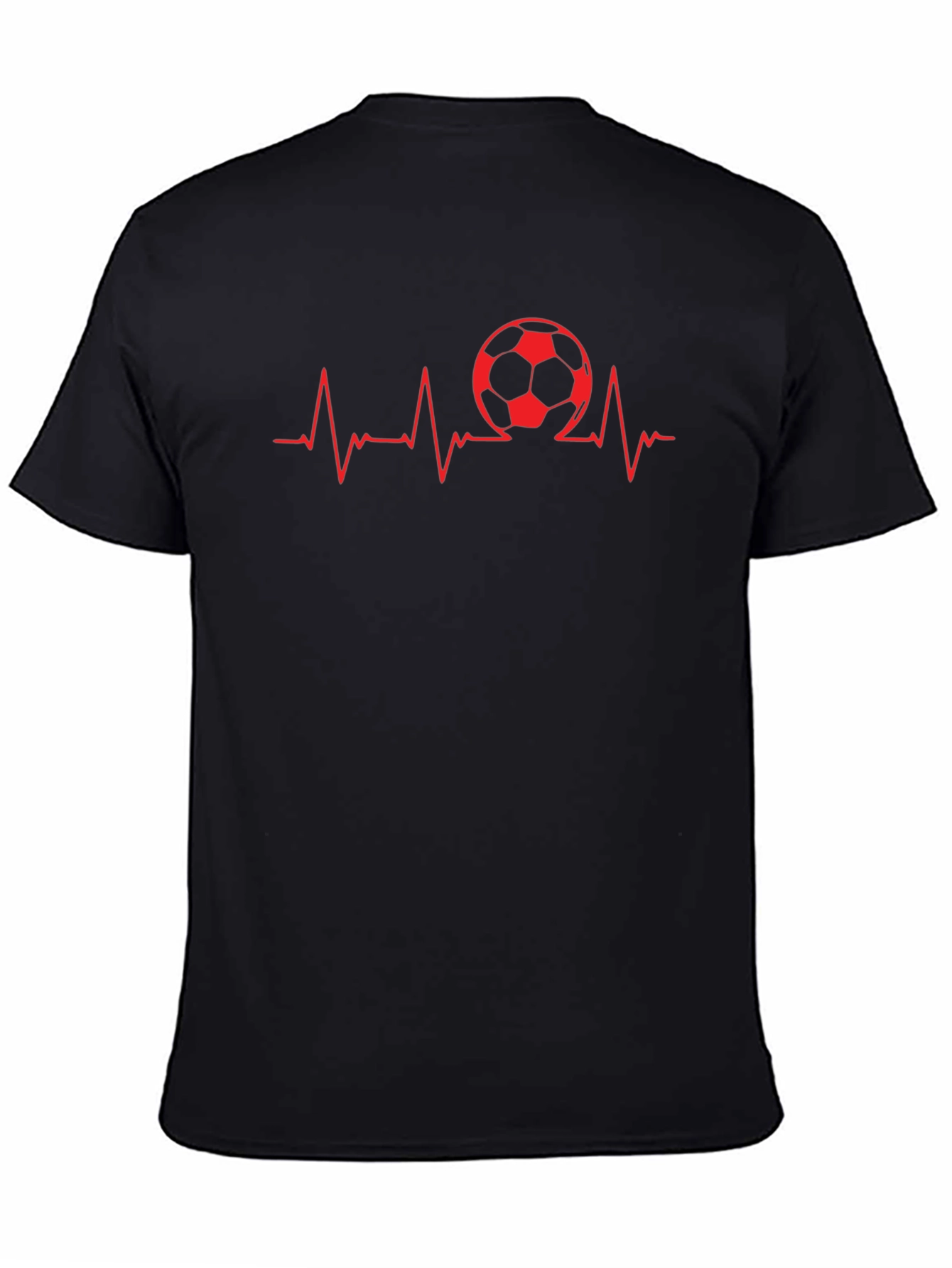Soccer Heartbeat T-Shirt - Passionate Fan Apparel