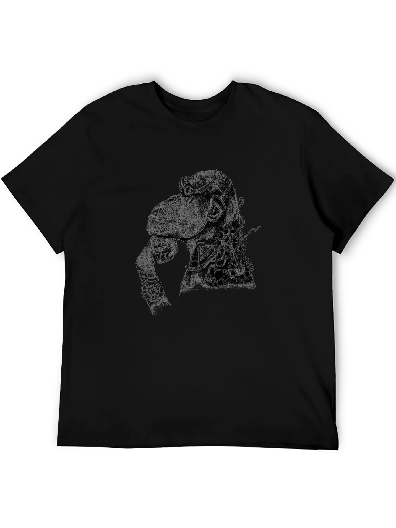Cool Ape Graphic Black T-Shirt