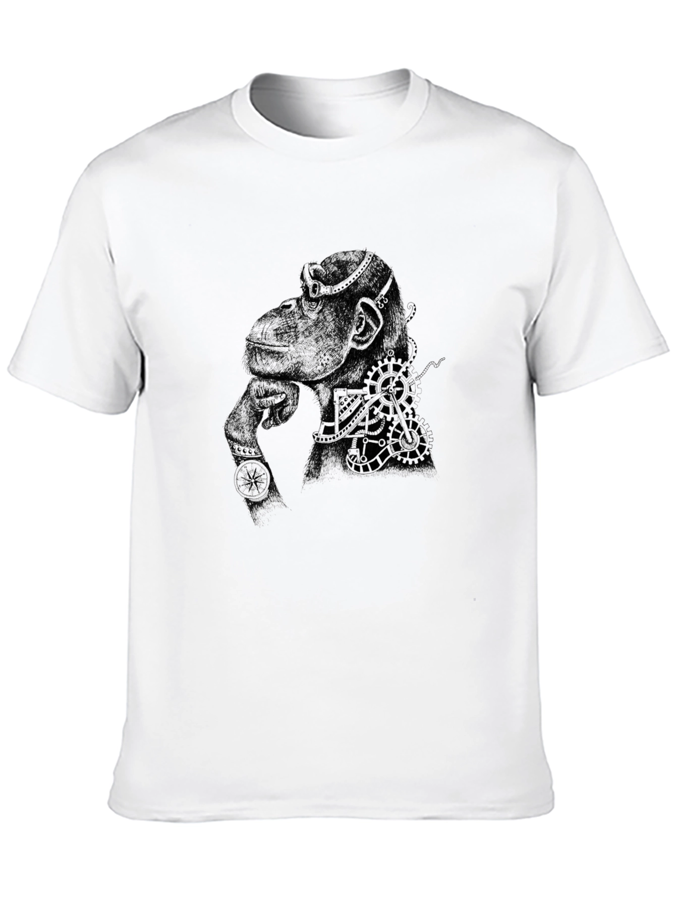 Cool Ape Graphic Black T-Shirt