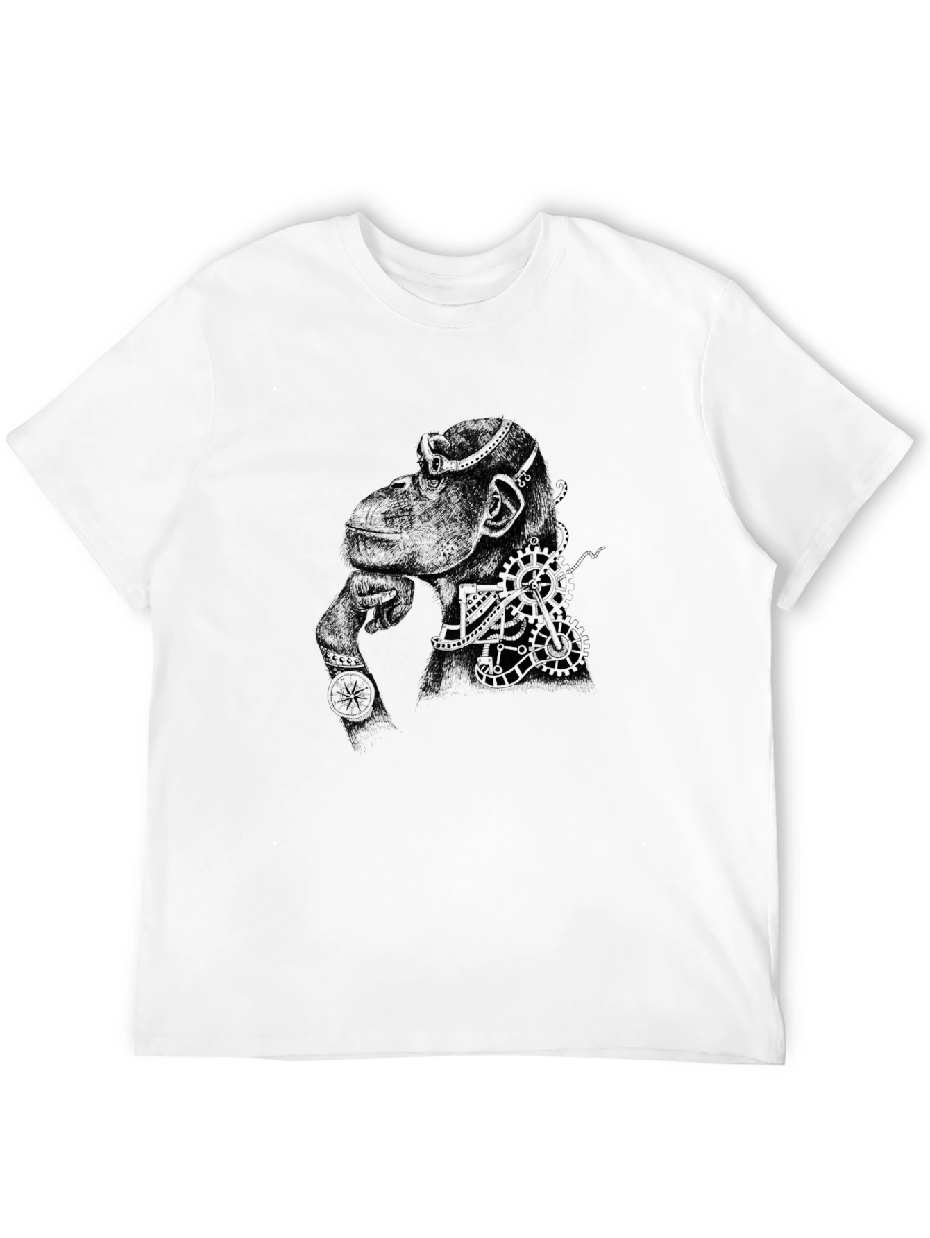Cool Ape Graphic Black T-Shirt