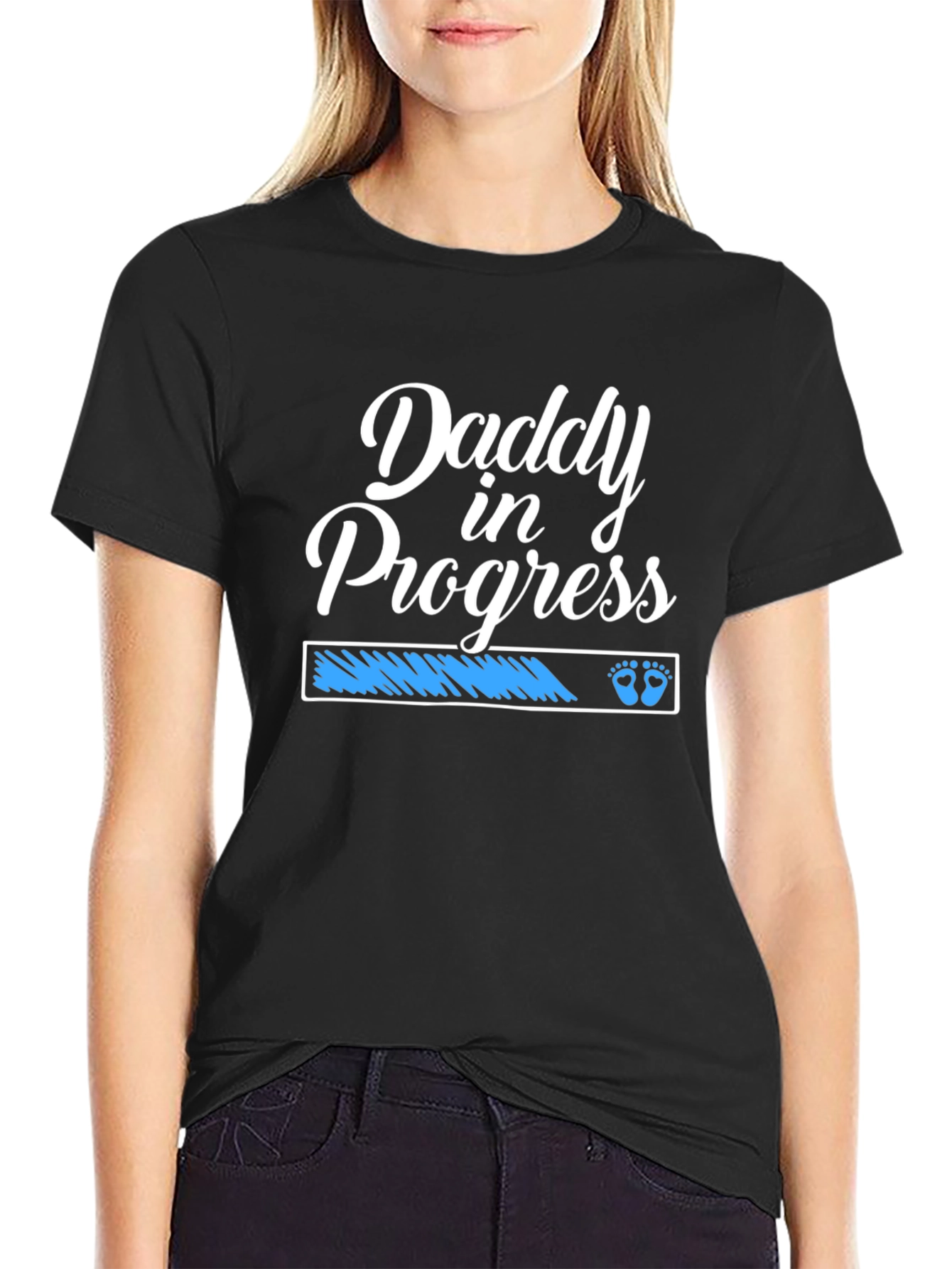 Daddy in Progress T-Shirt - New Dad Gift