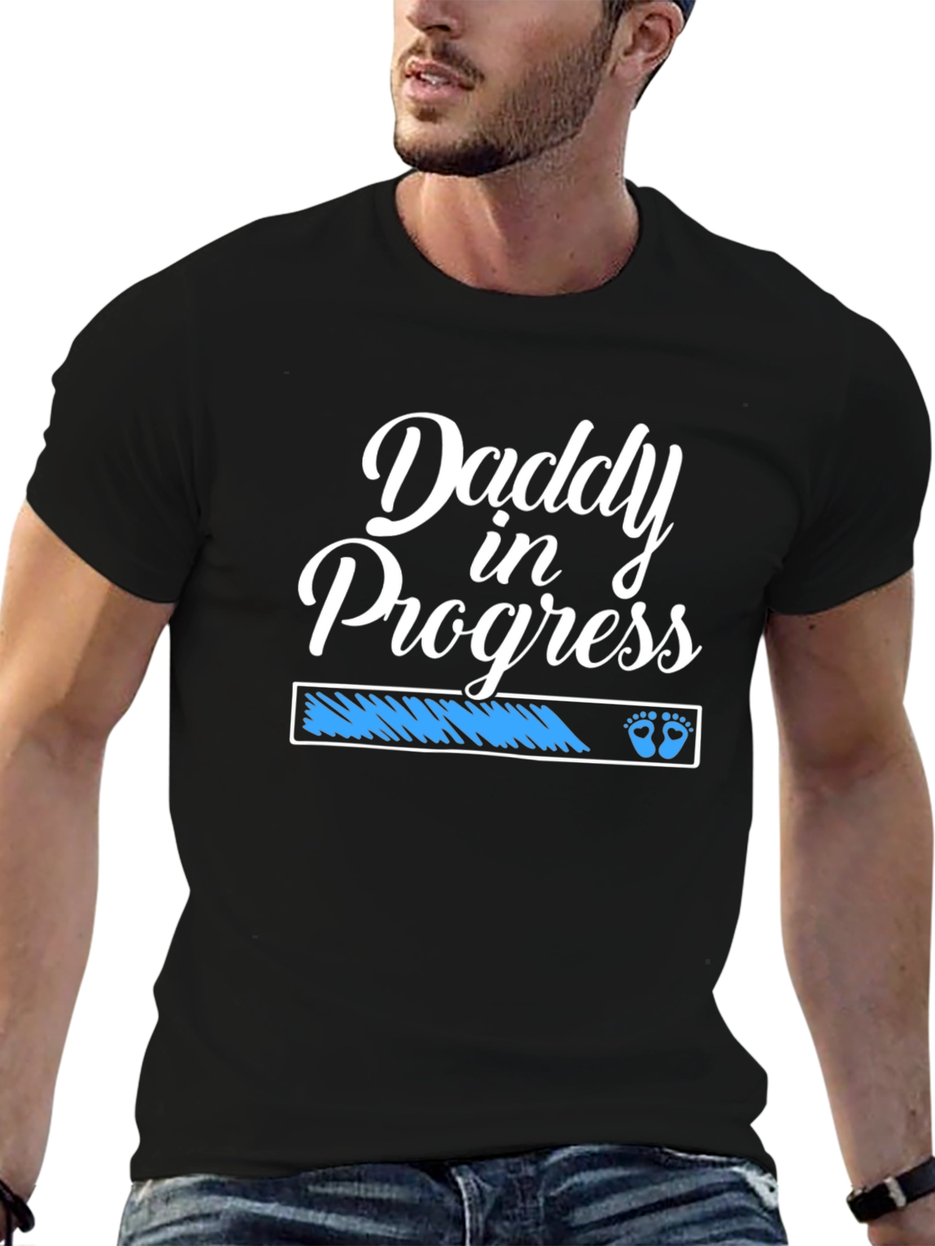 Daddy in Progress T-Shirt - New Dad Gift