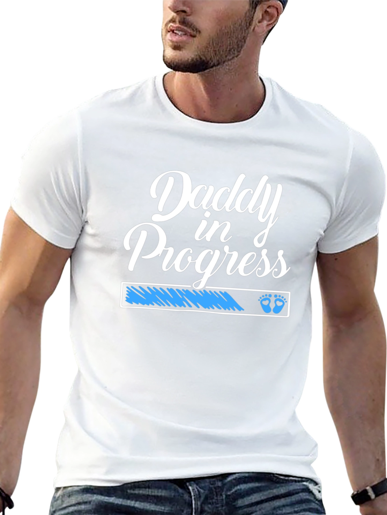 Daddy in Progress T-Shirt - New Dad Gift