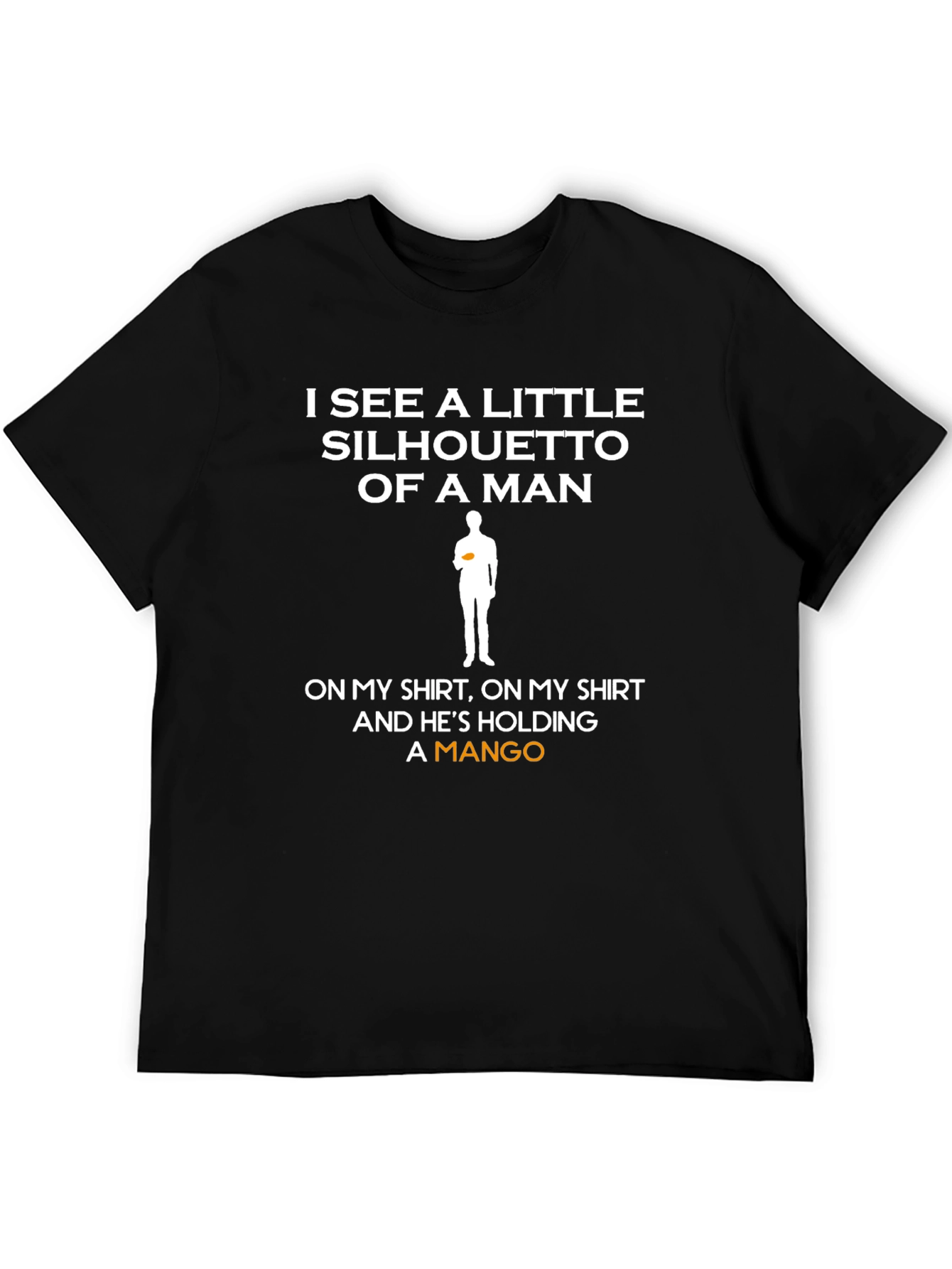 Mango Man Silhouette T-Shirt