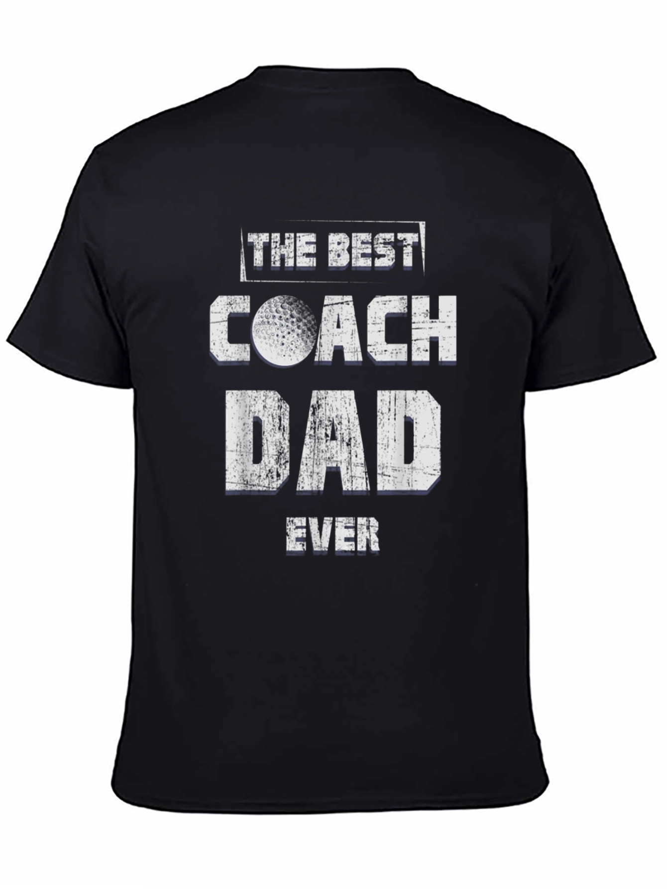 The Best Coach Dad Ever Golf T-Shirt