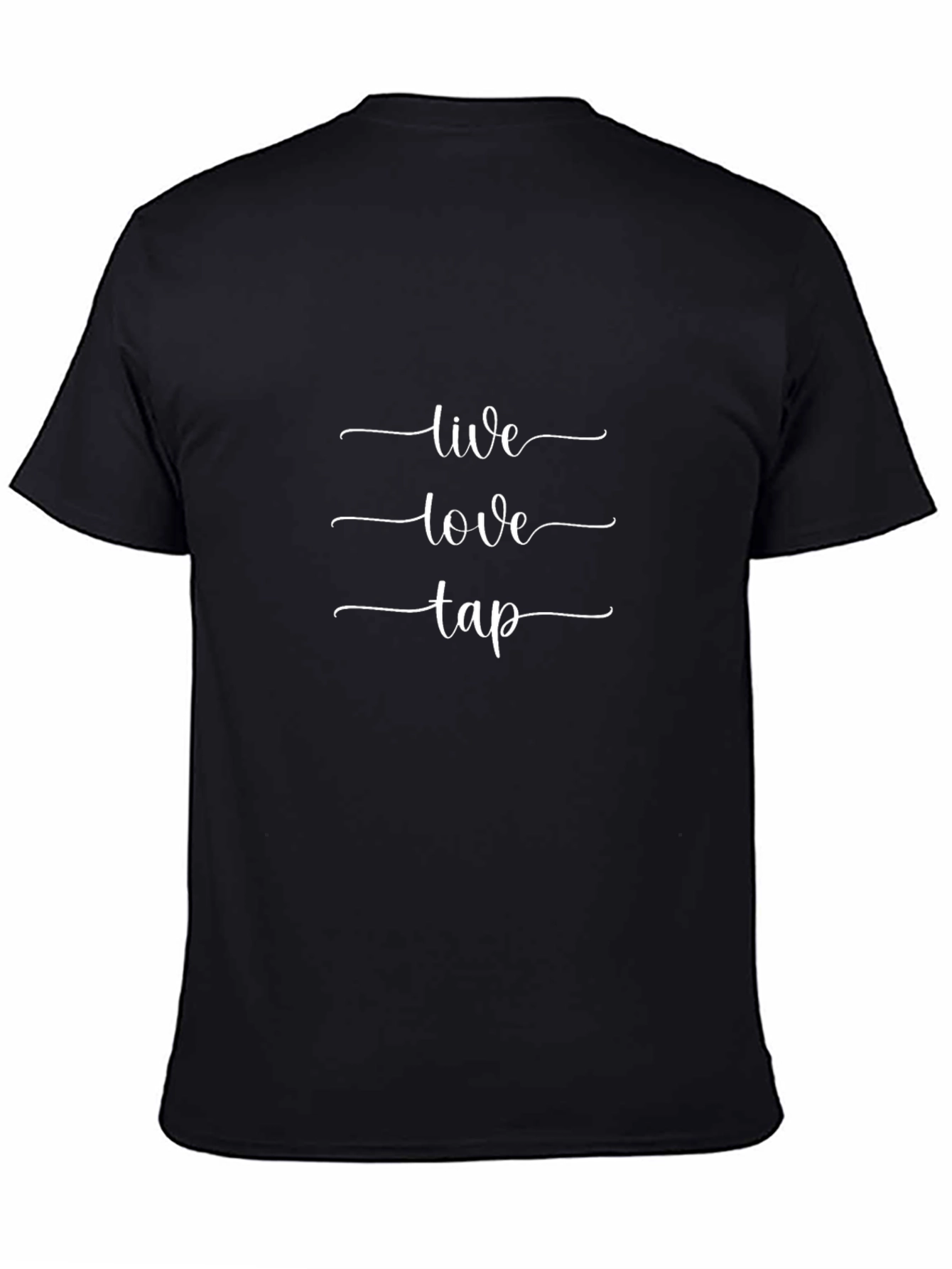 Live Love Tap Black T-Shirt