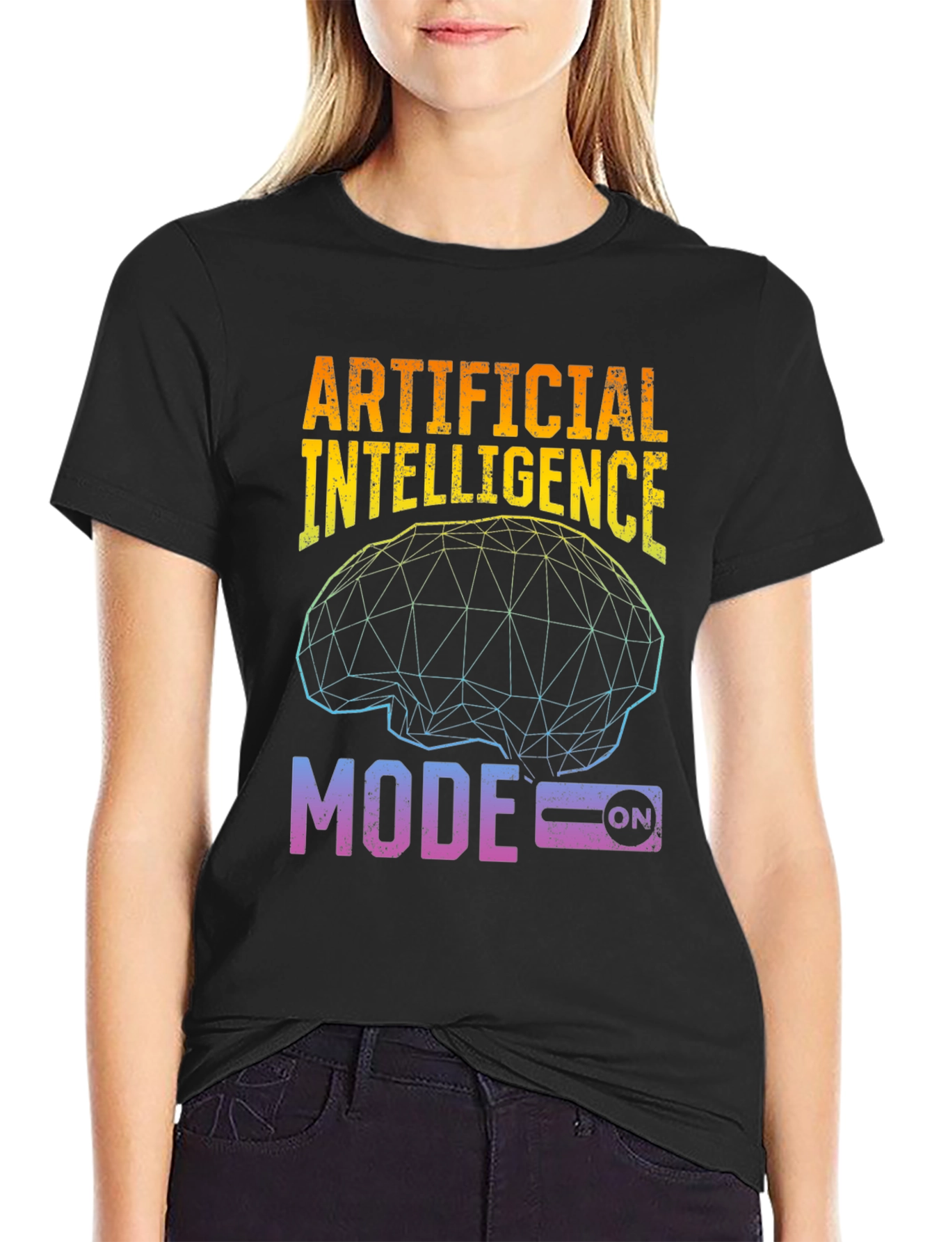 Artificial Intelligence Mode On Graphic Tee